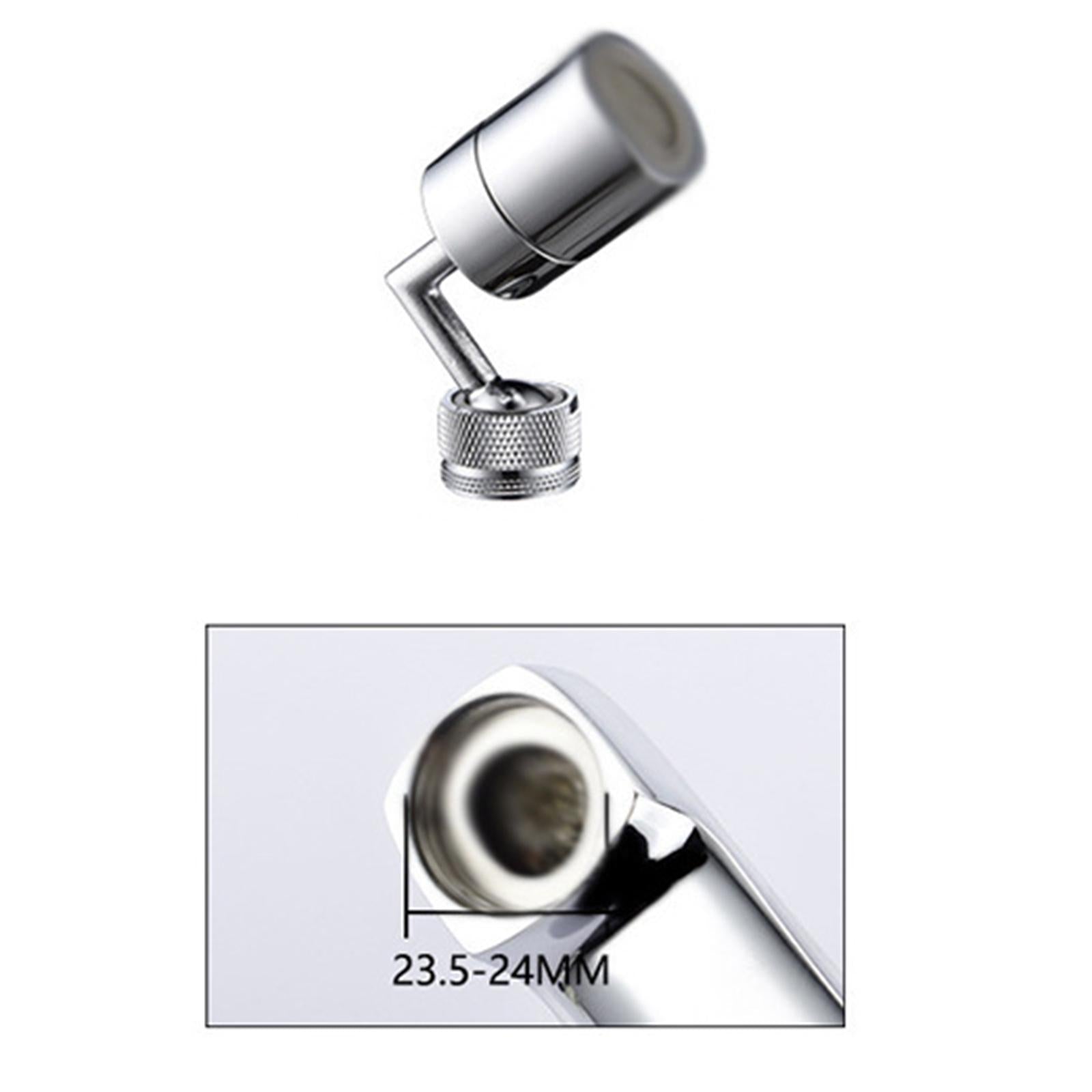 Splash Filter Faucet Replacement Nozzle for Kitchen Laundry Room Male thread diameter