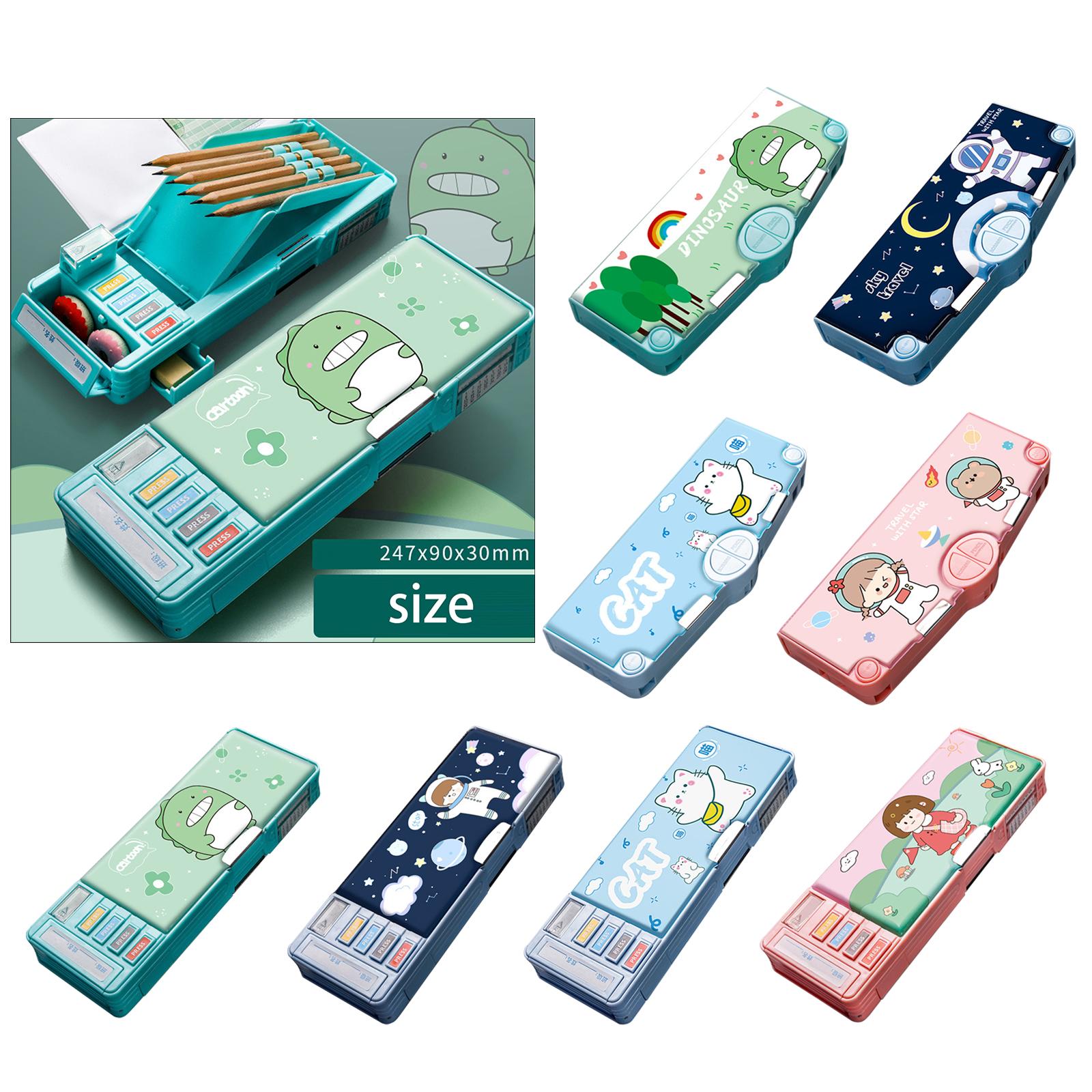 Cute Pencil Box Pencil Case for Student Gift School Supplies Middle School Dinosaur