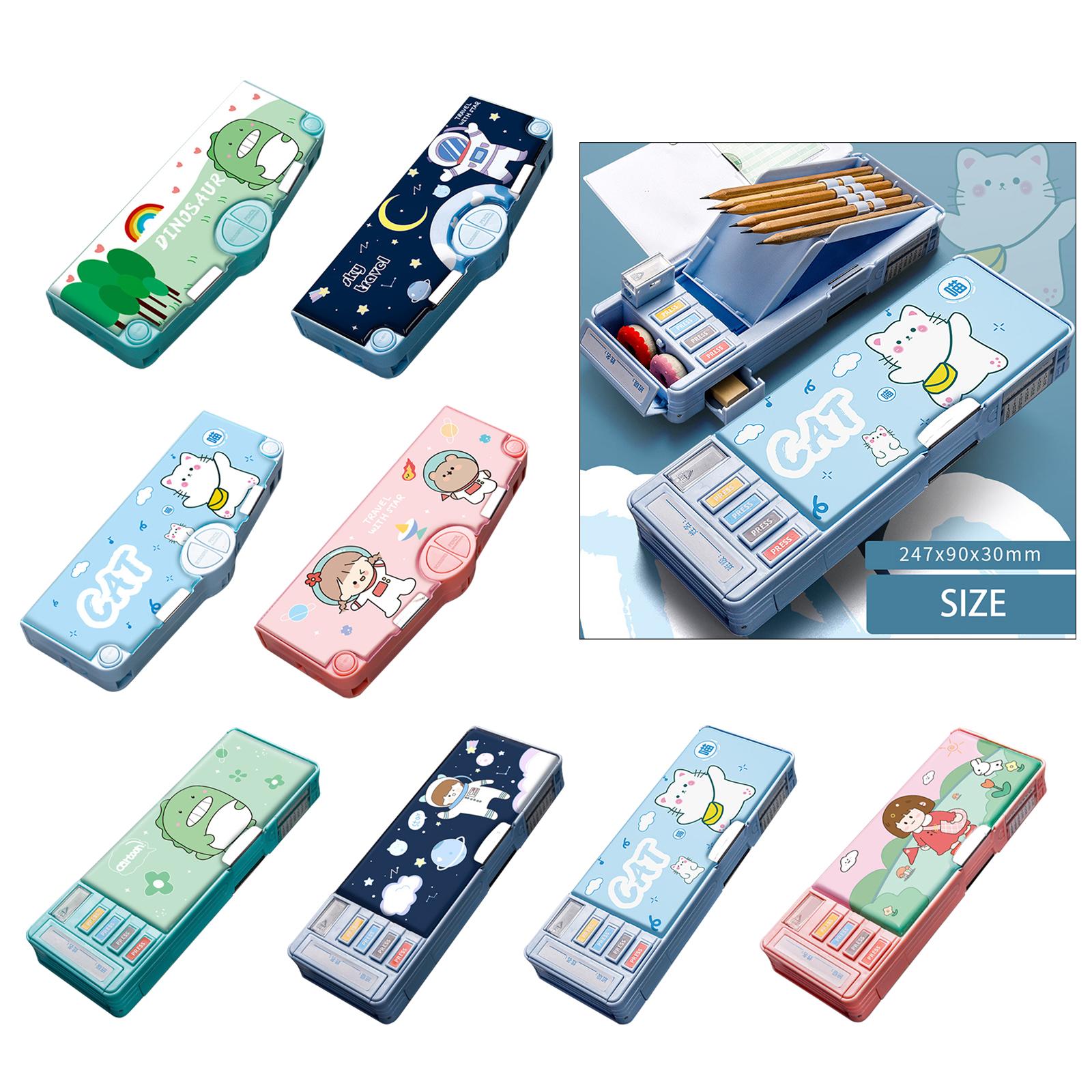 Cute Pencil Box Pencil Case for Student Gift School Supplies Middle School Dinosaur