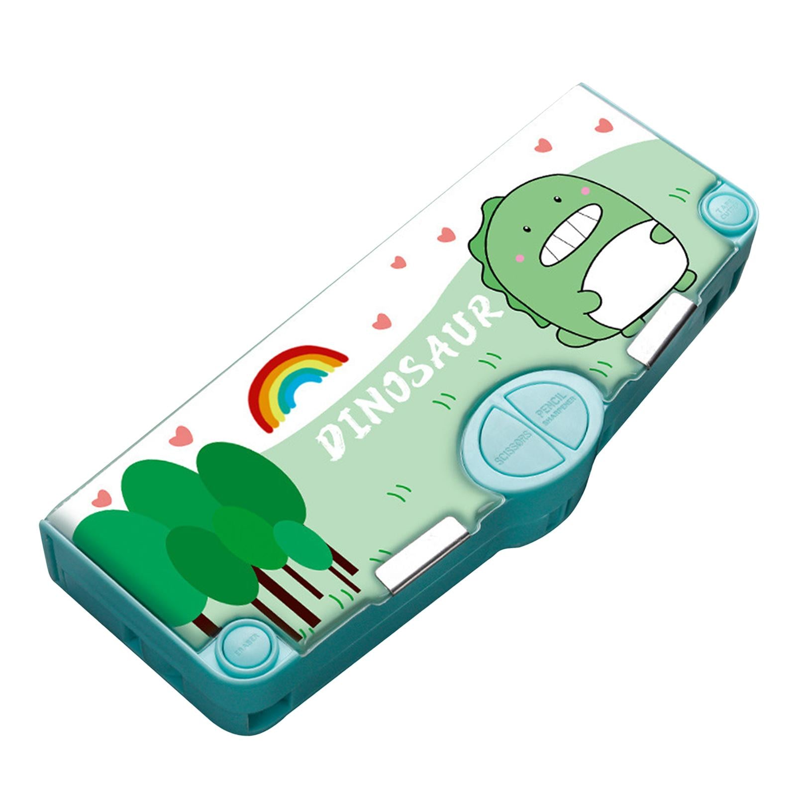 Cute Pencil Box Pencil Case for Student Gift School Supplies Middle School Dinosaur