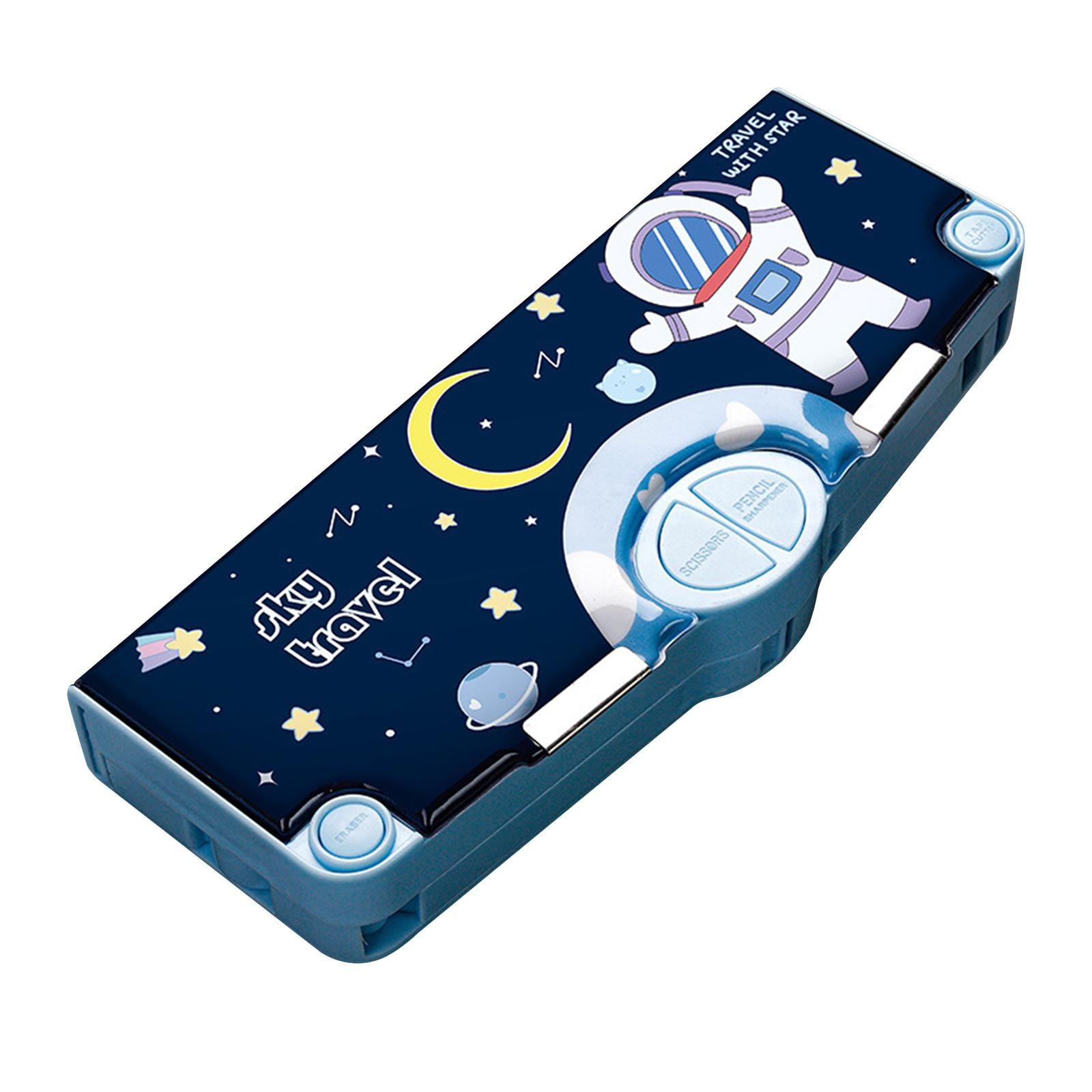 Cute Pencil Box Pencil Case for Student Gift School Supplies Middle School Astronaut