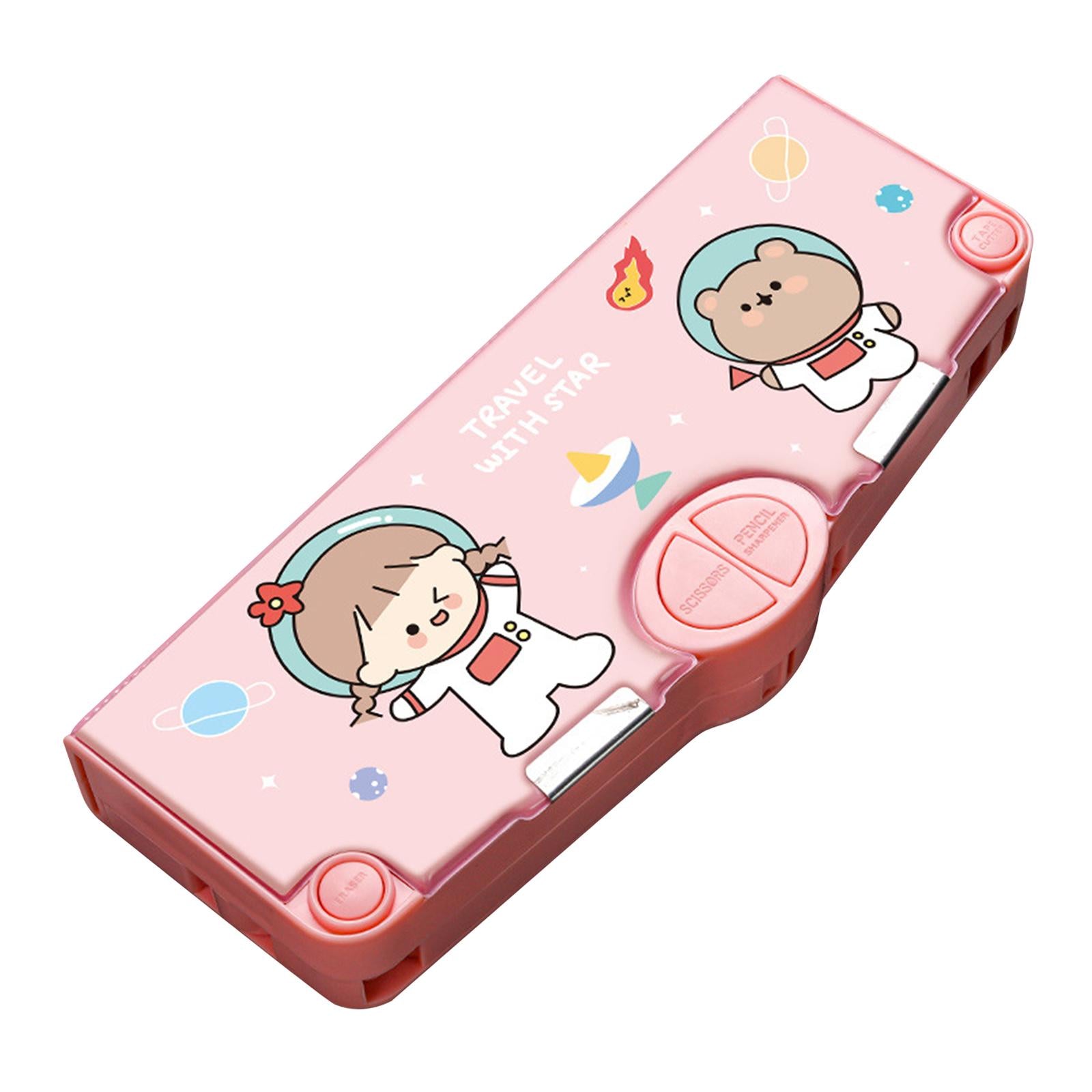 Cute Pencil Box Pencil Case for Student Gift School Supplies Middle School Cute Girl