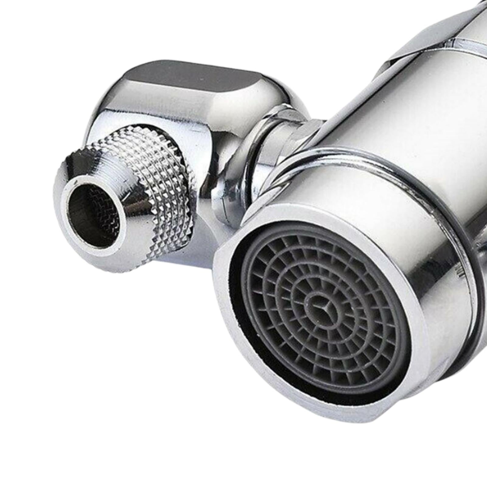 Splash Filter Faucet Replacement Adjustable Nozzle Rotatable for Bathroom