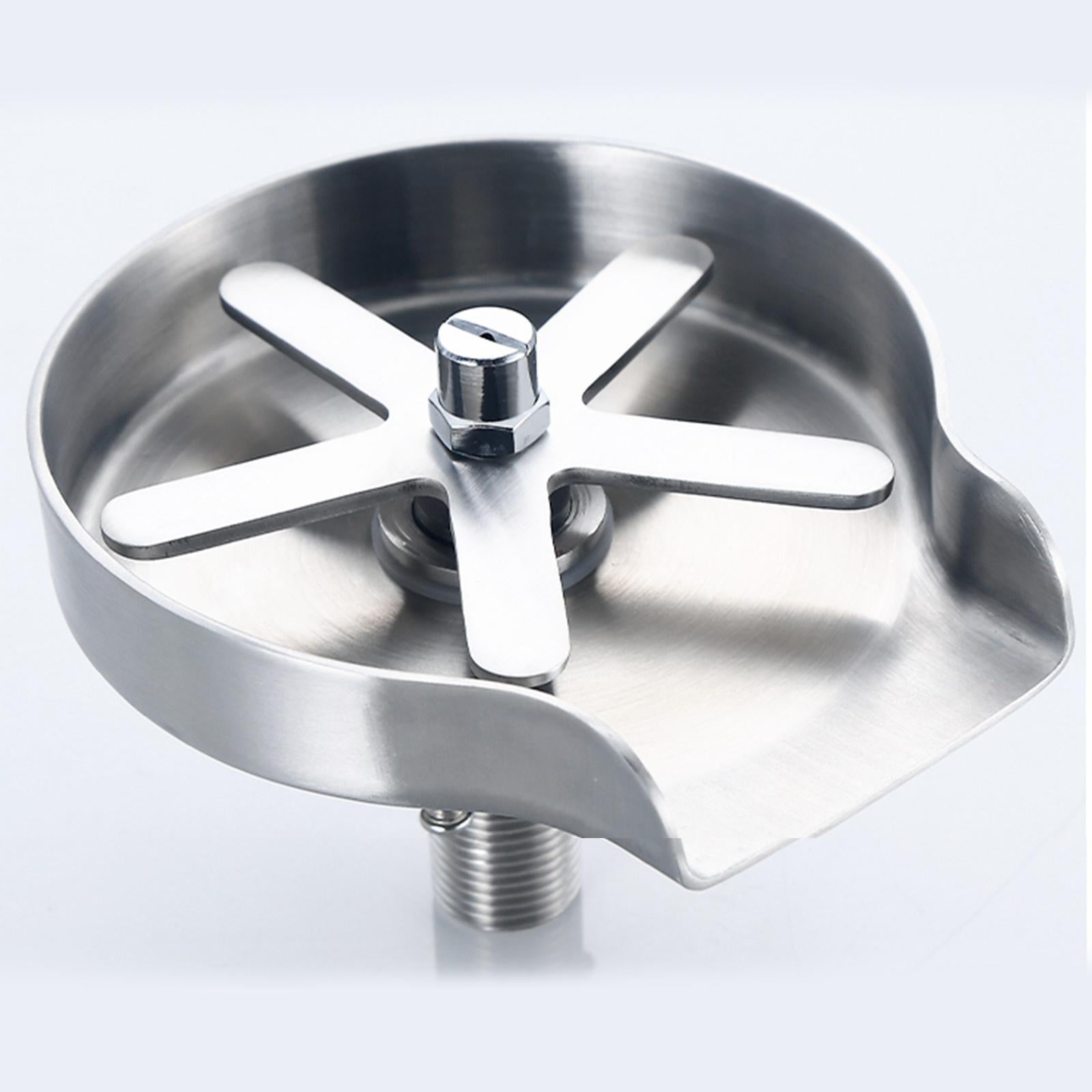 Kitchen Glass Rinser Bar Sink Cleaner Cup Washer 1Set