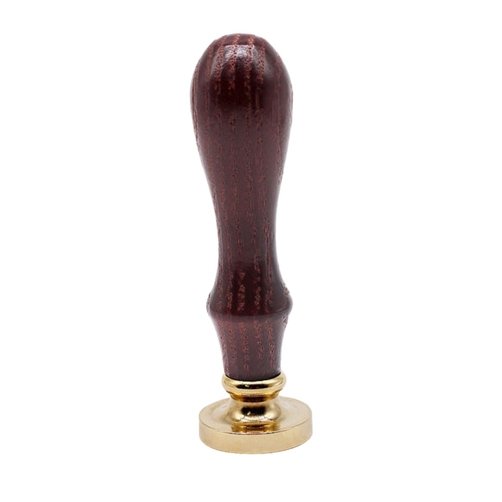 Retro Initial Seal Wax Stamp Solid Wood Handle for Wedding Invitations Love Heart