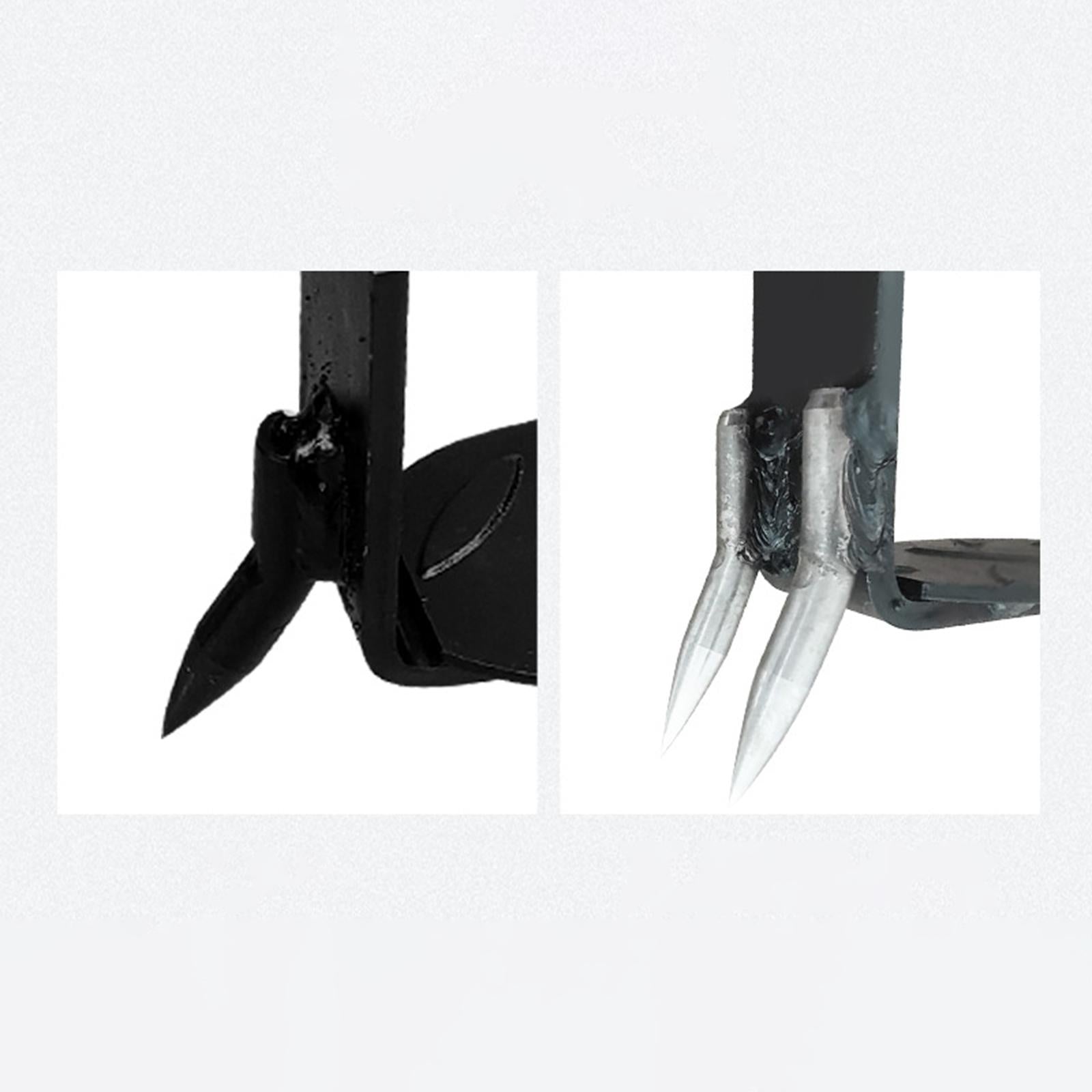 Tree Climbing Spike Set W/ Lanyard Wear-Resistant Anti Slip for Outdoor 2 Teeth