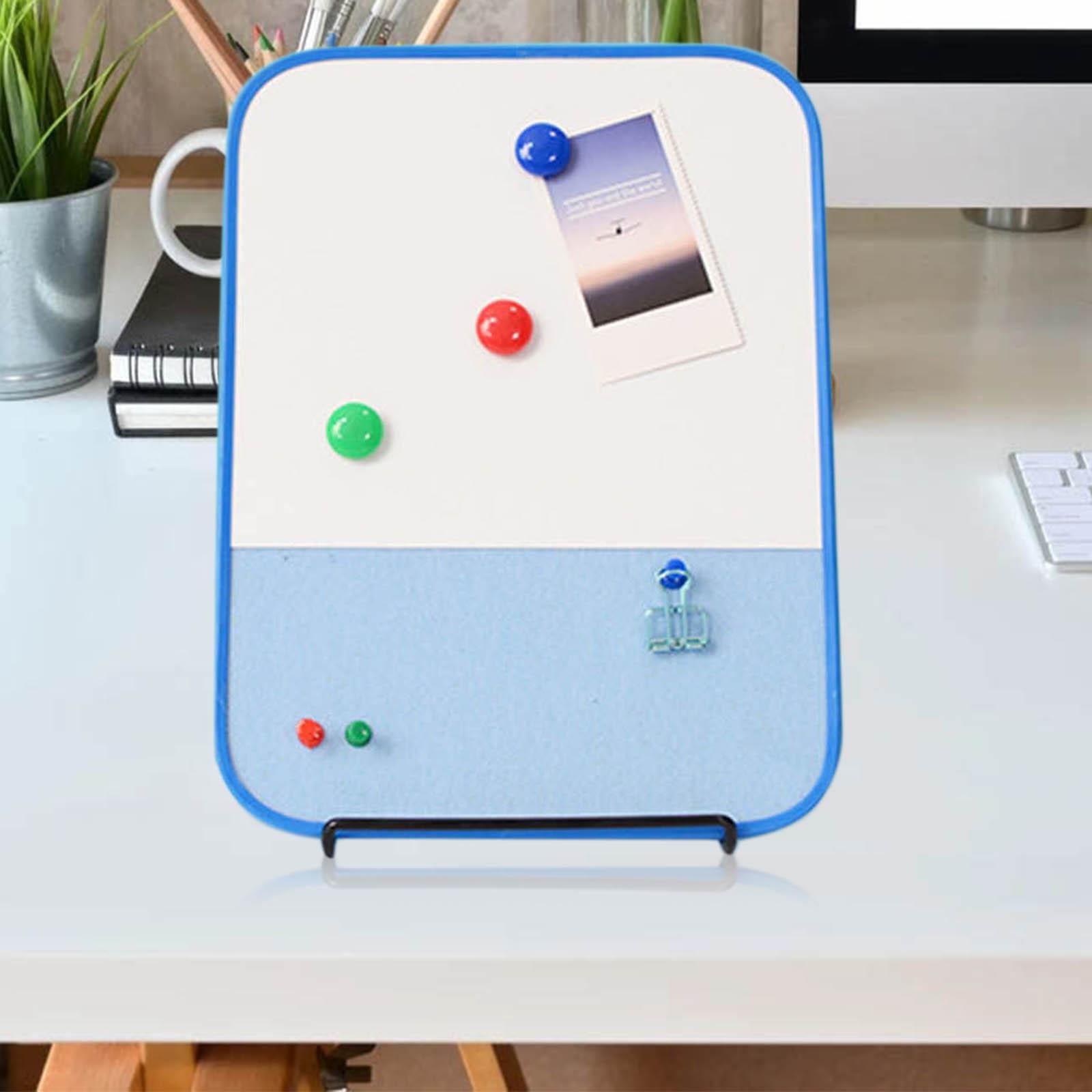 Message Cork Board Plan Organizer Whiteboard Weekly Plan for Home School Blue