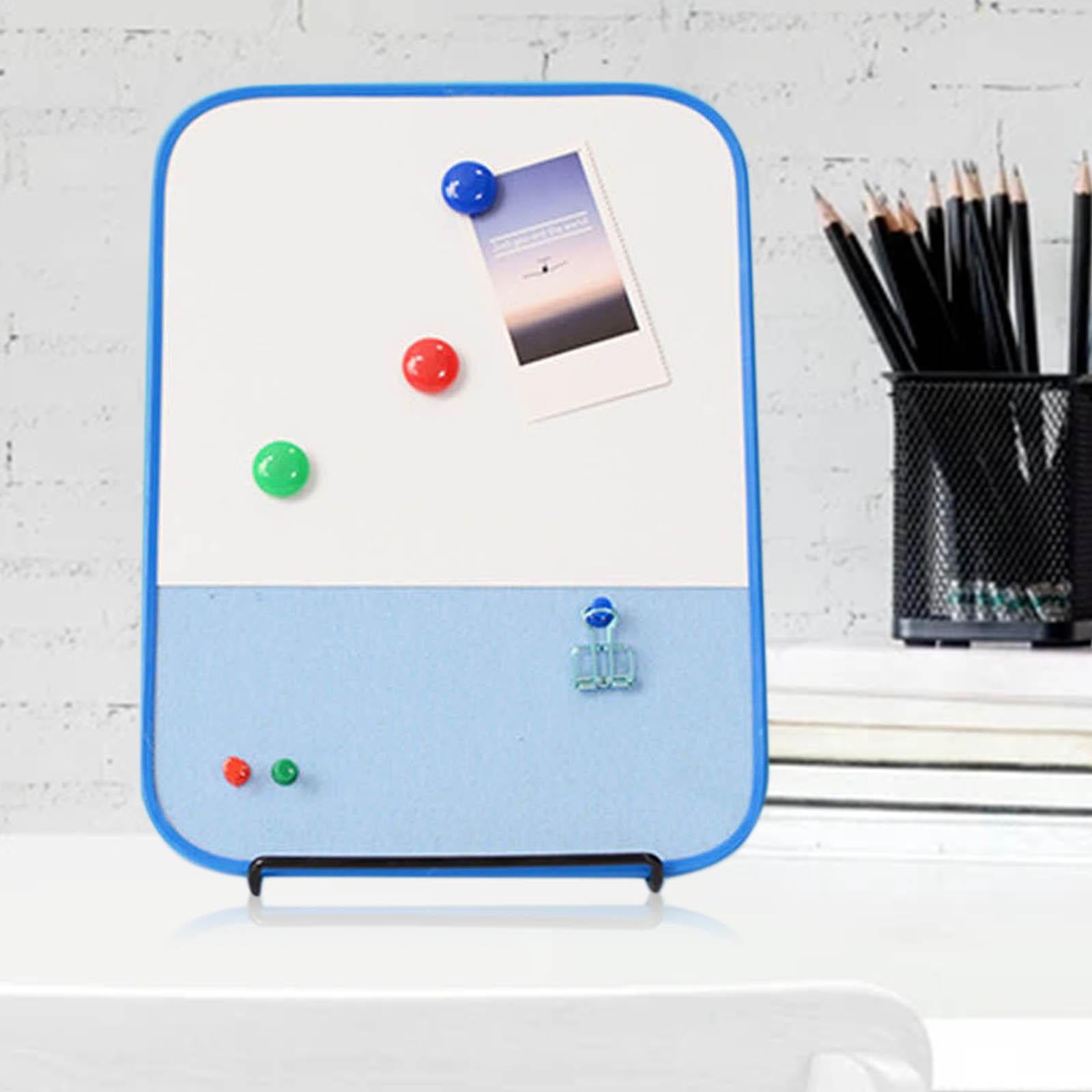 Message Cork Board Plan Organizer Whiteboard Weekly Plan for Home School Blue