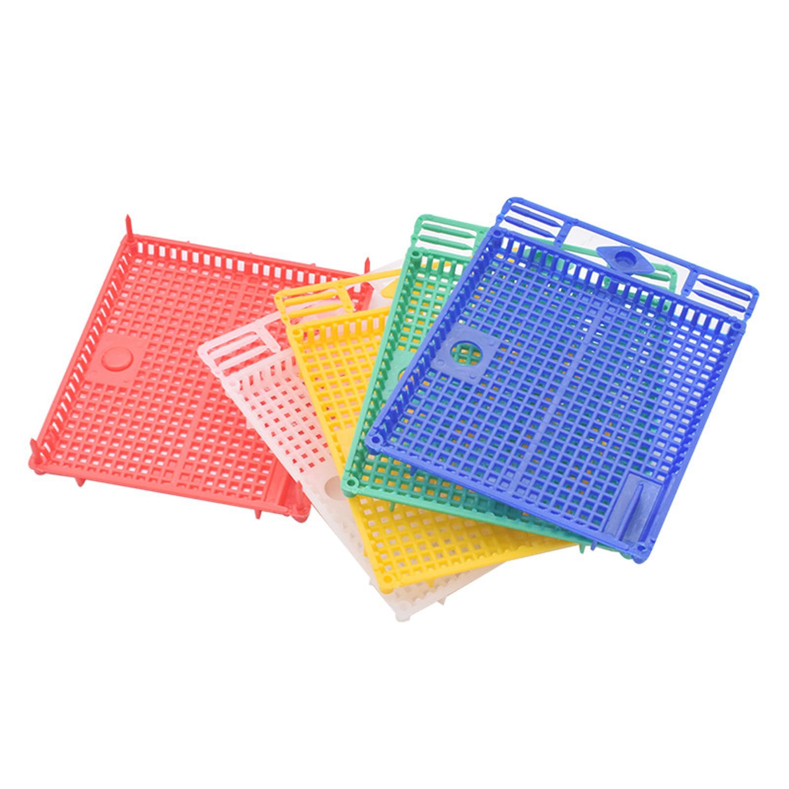 Queen Bee Isolator Introducing Cage Plastic Equipment Reusable Beekeeping Red
