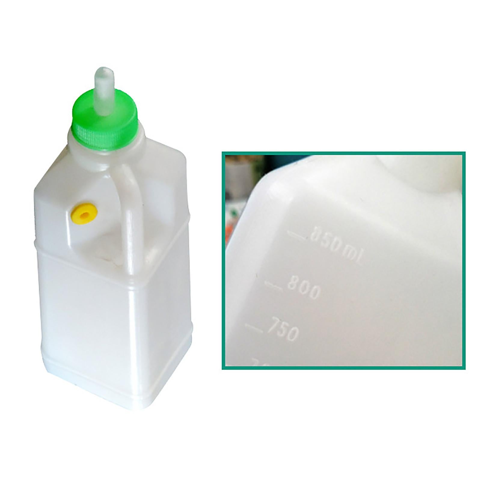 850ml Lamb Milk Bottle with Scale for Nursing Feeding Equipment Farm Animal 10 nipples