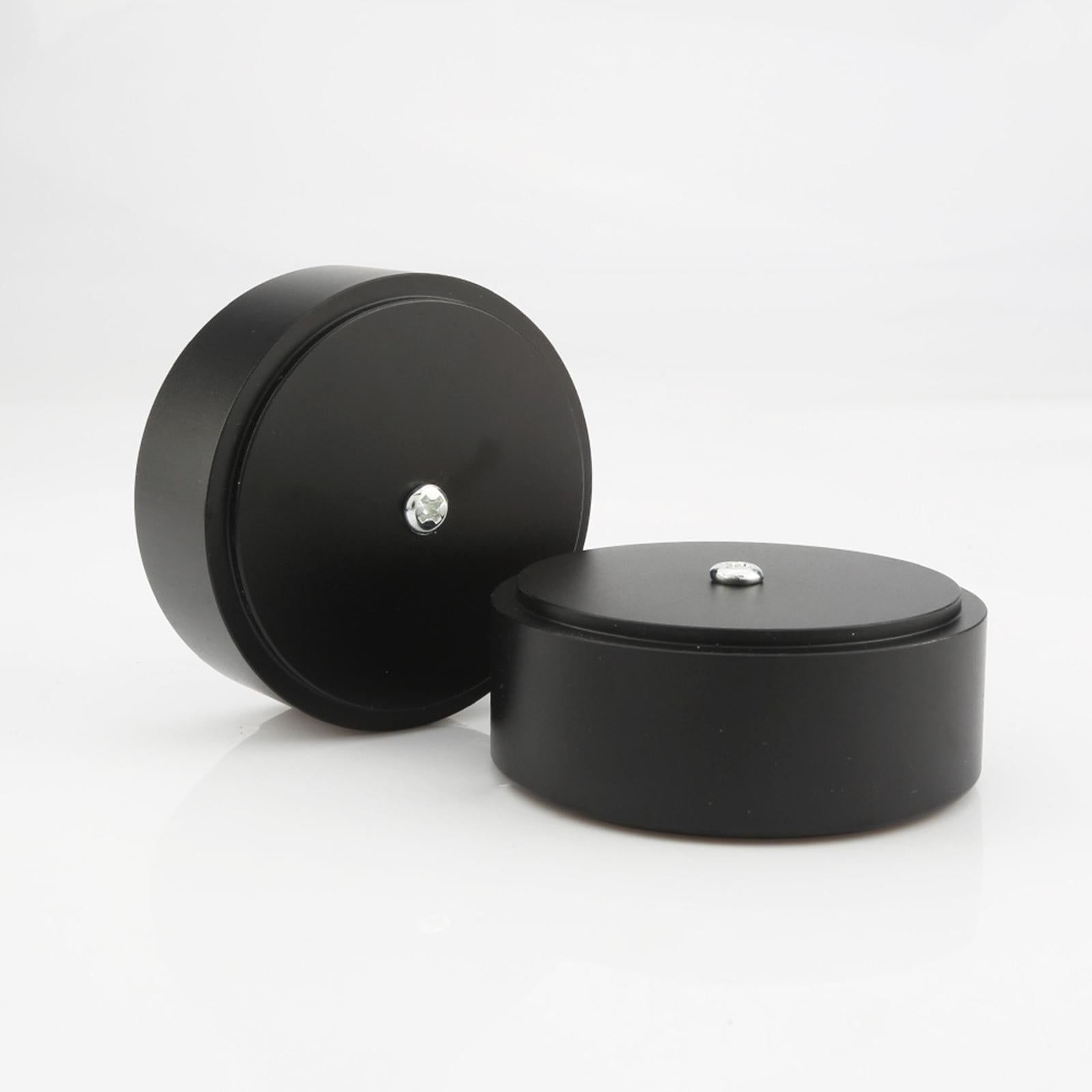 Aluminum Alloy HiFi Amp Speaker Isolation Stand for CD Player Audio Speaker Gold