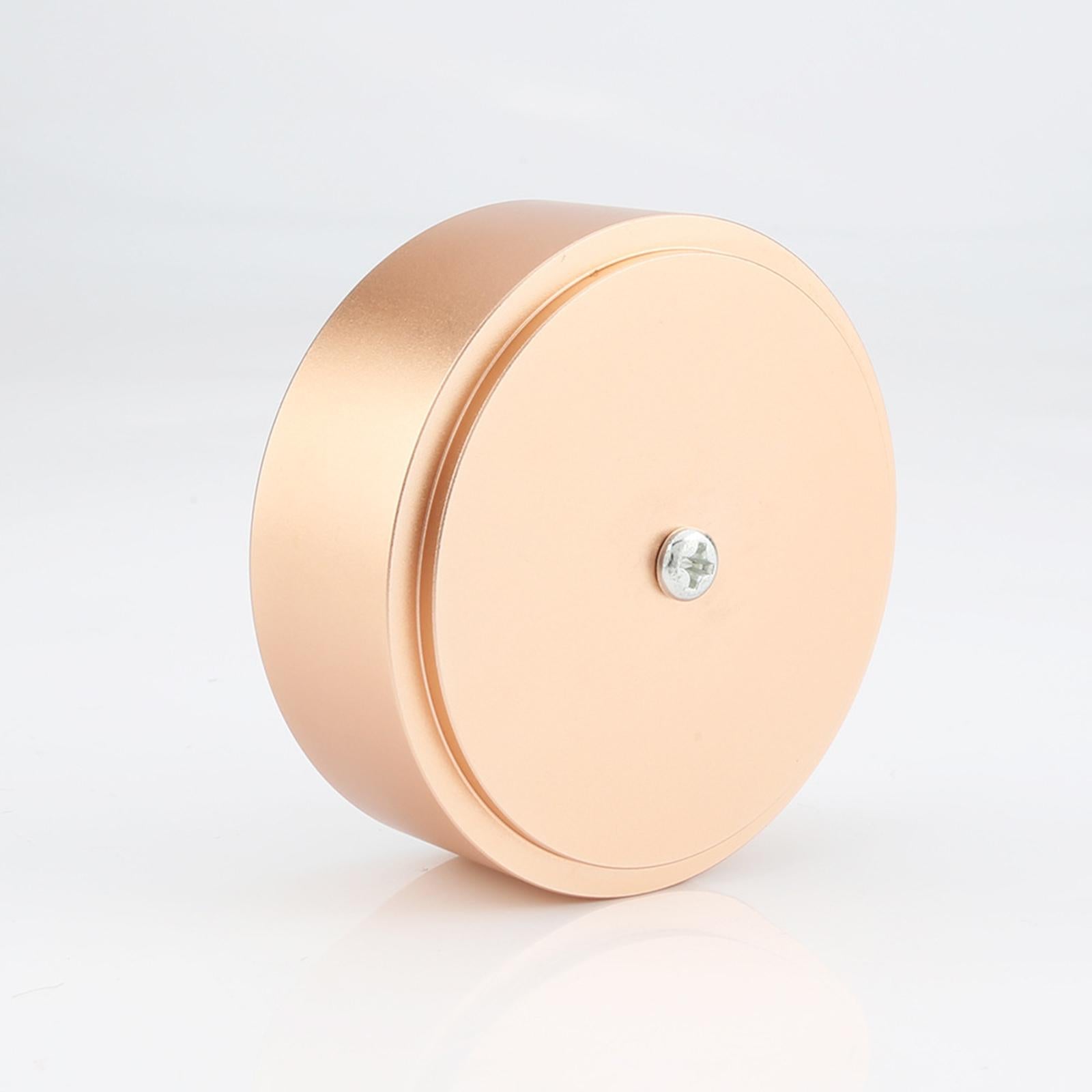 Aluminum Alloy HiFi Amp Speaker Isolation Stand for CD Player Audio Speaker Silver
