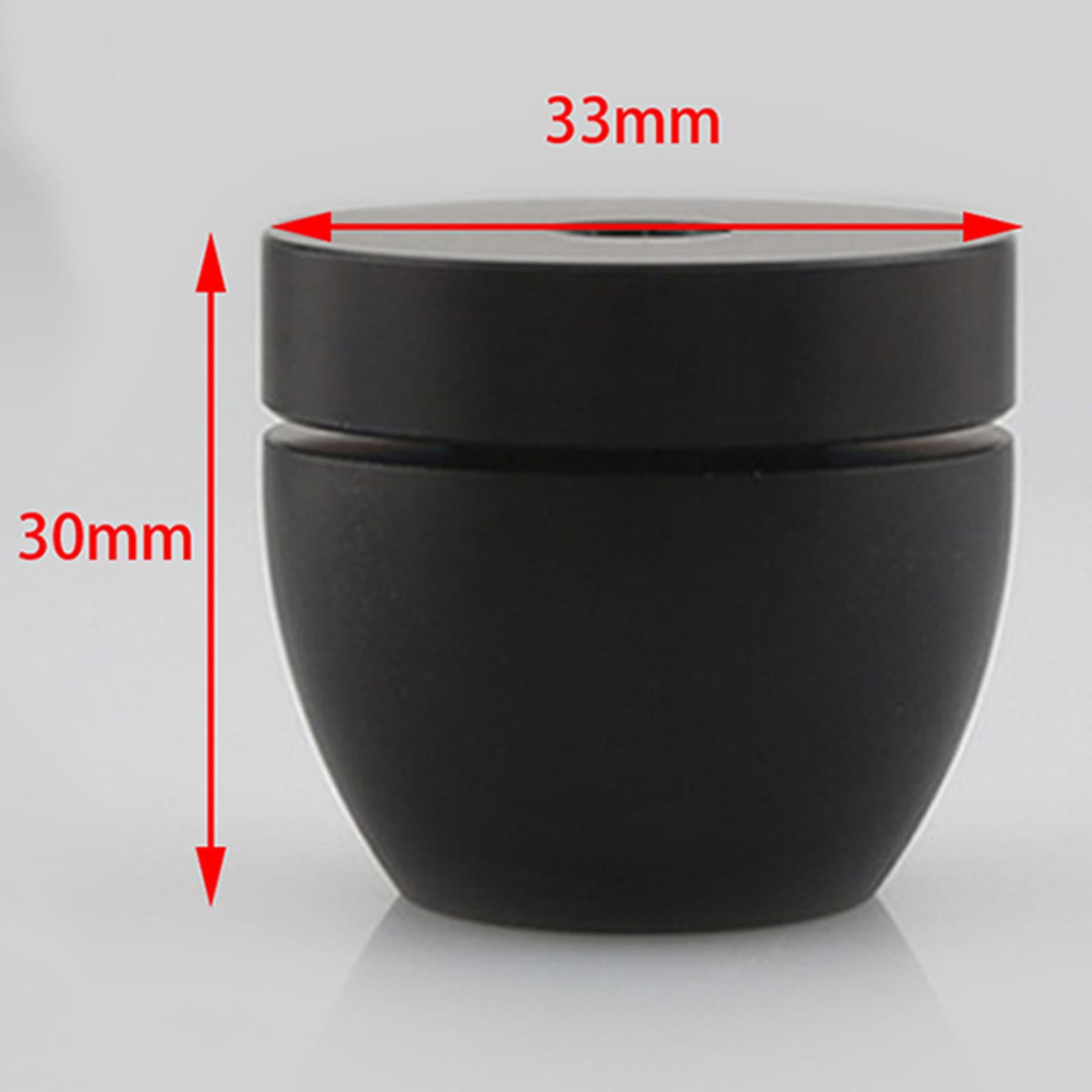 Speakers Feet Pads Mats Traceless Aluminum Alloy for Turntables Preamp Black