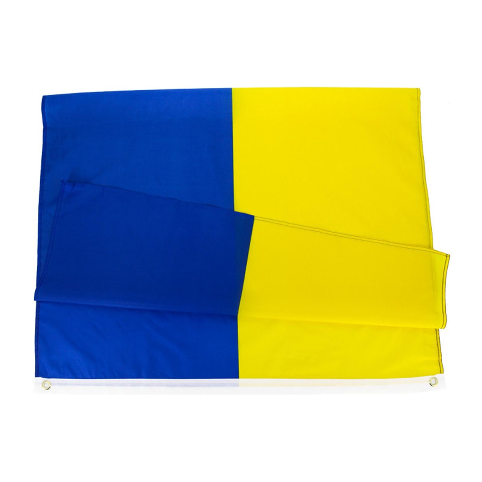 Ukraine Flag 60x90cm Decorative Banner for National Day Yard Decoration