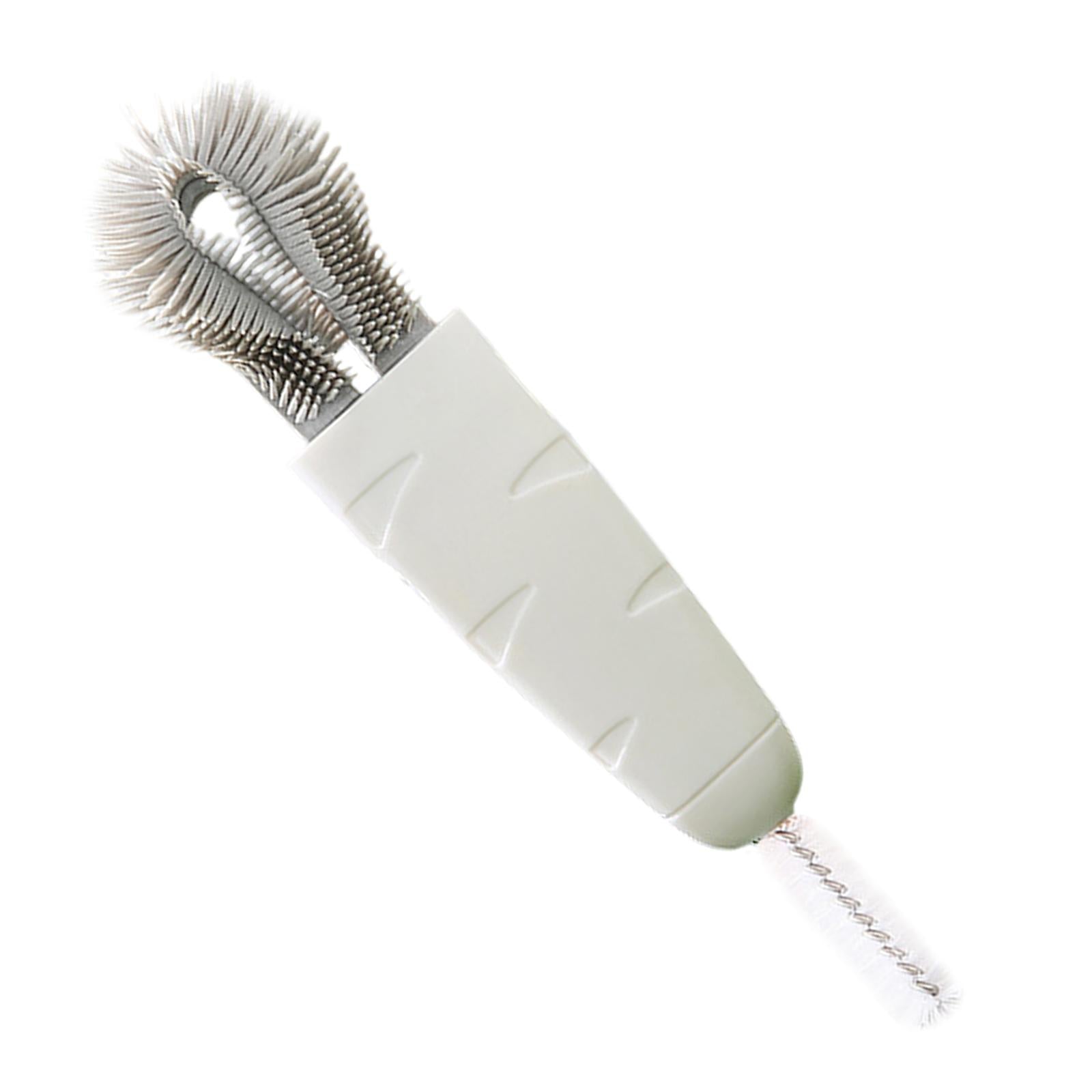 Creative Carrot Shape Cup Brush for Bottle Mouth Cover Gap Corner Cup Lid white radish