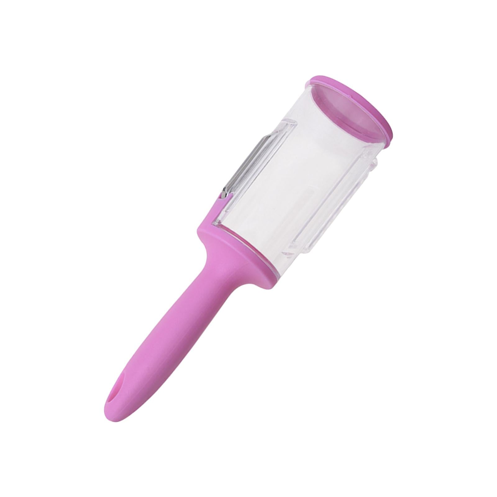 Vegetable Peeler with Container Potato Peeler for Potato Carrot Pink
