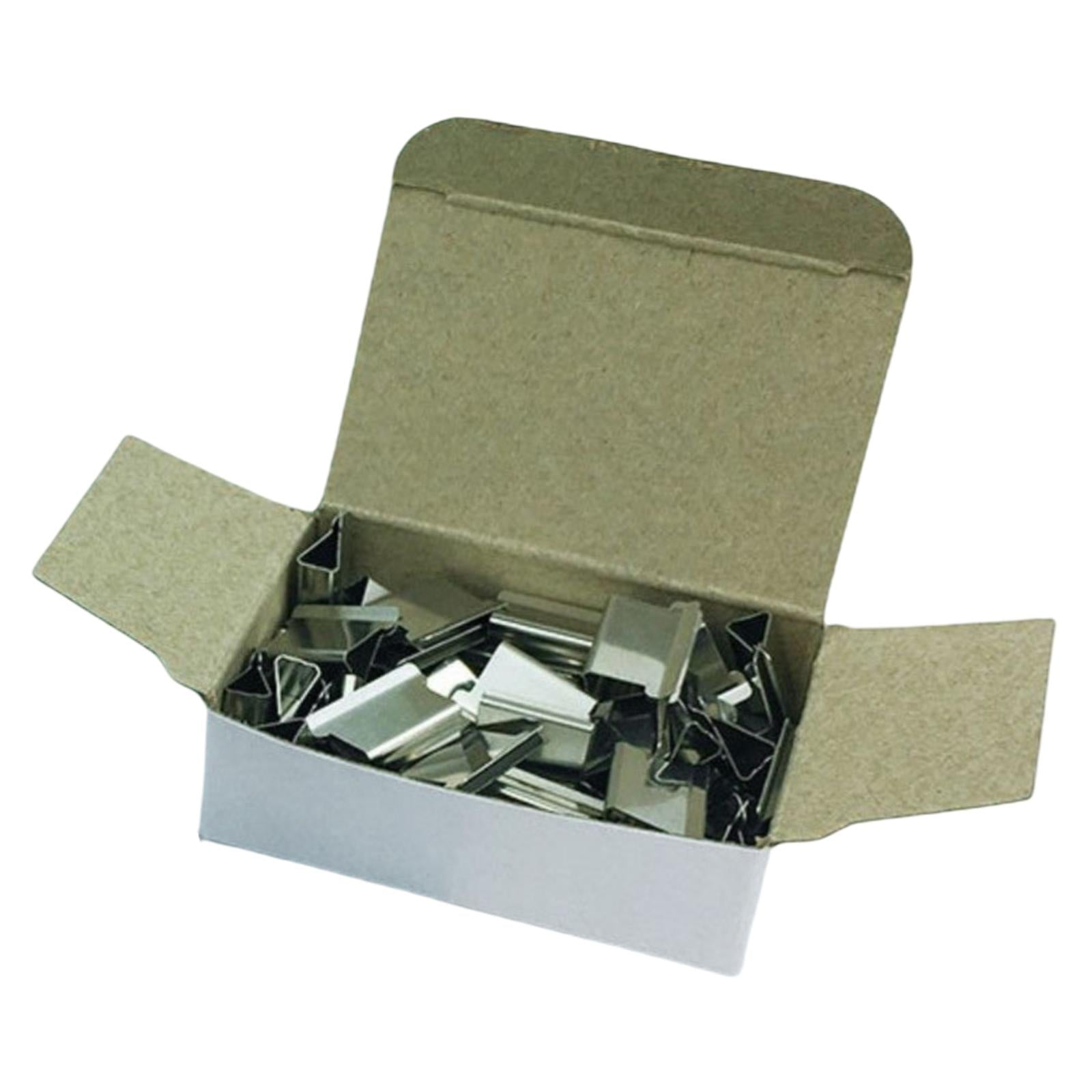 Mini Push Stapler with 50 Clips , 40 Sheet Capacity 50 Clips