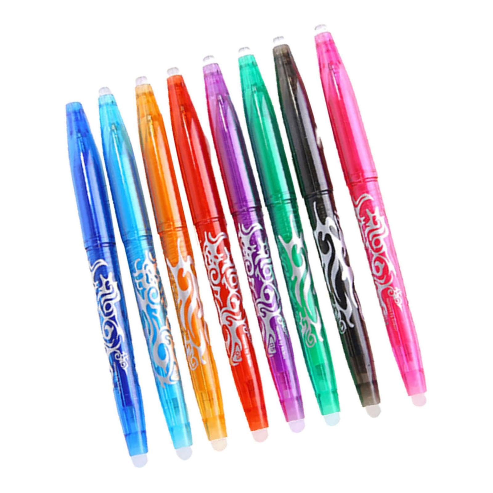 8Pcs Erasable Gel Ink Pen for Classroom School Supplies Home Office Products