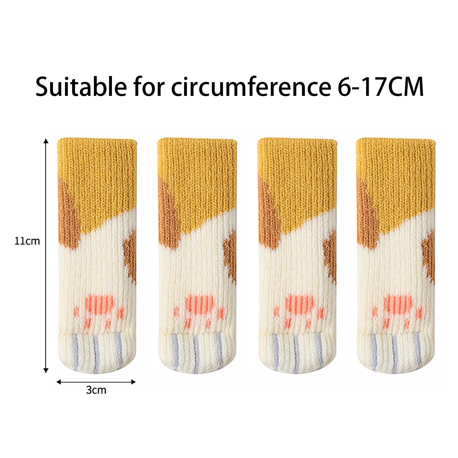Door Handle Cover Cat Paw Shaped Washable Safety Equipment for Furniture Deep Yellow