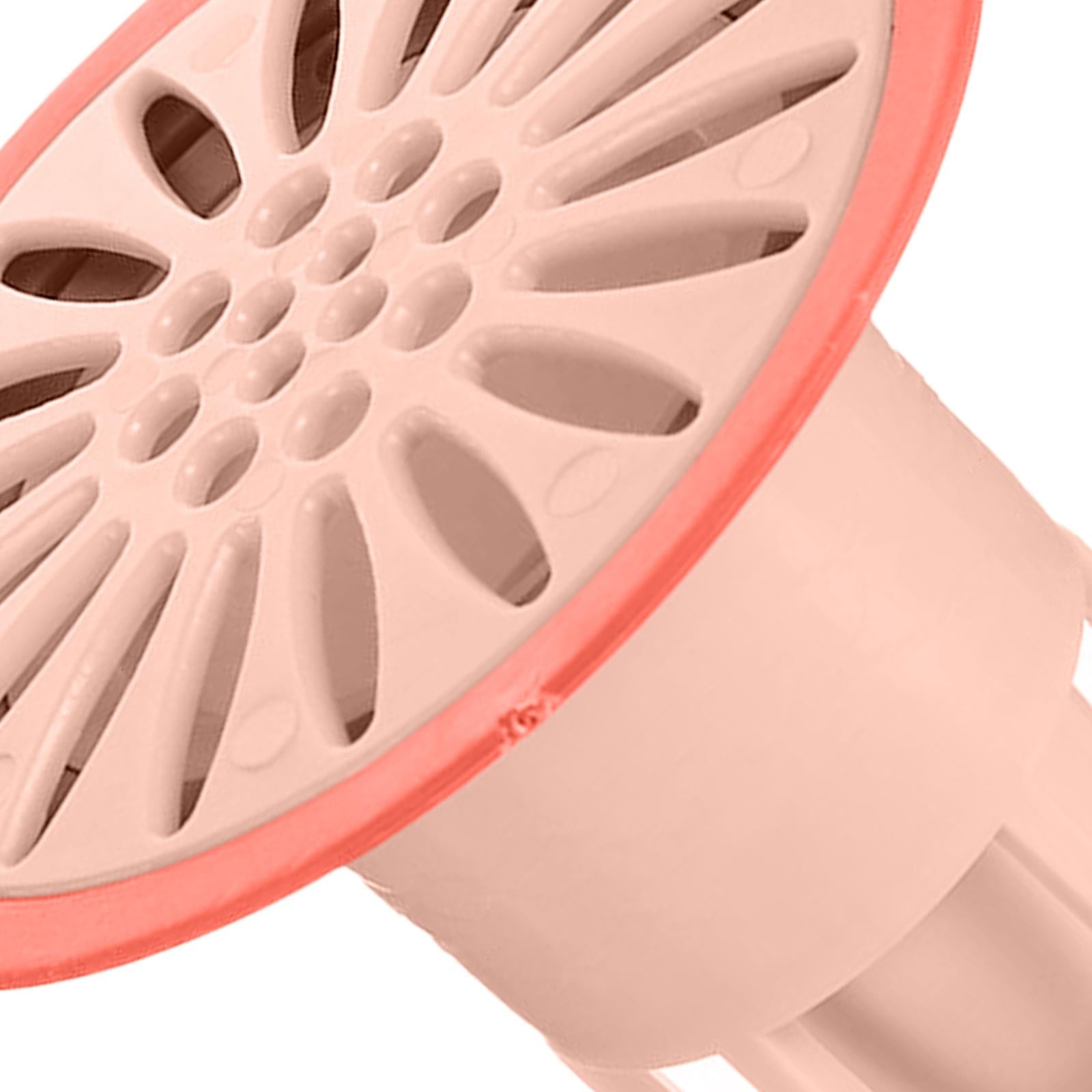 Deodorant Floor Drain Core Anti-Odor Backflow Preventer for Bathroom Kitchen Pink