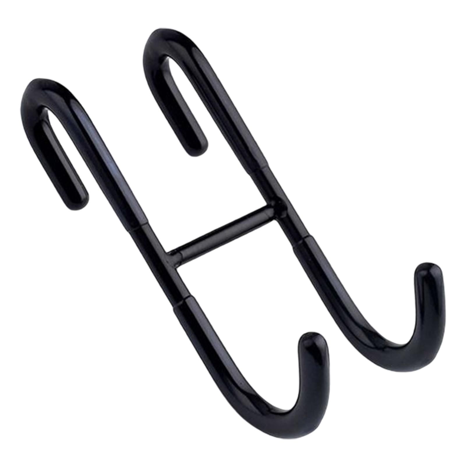 Shower Door Hooks Door Hanger Hook Towel Rack Heavy Duty S Shaped Black
