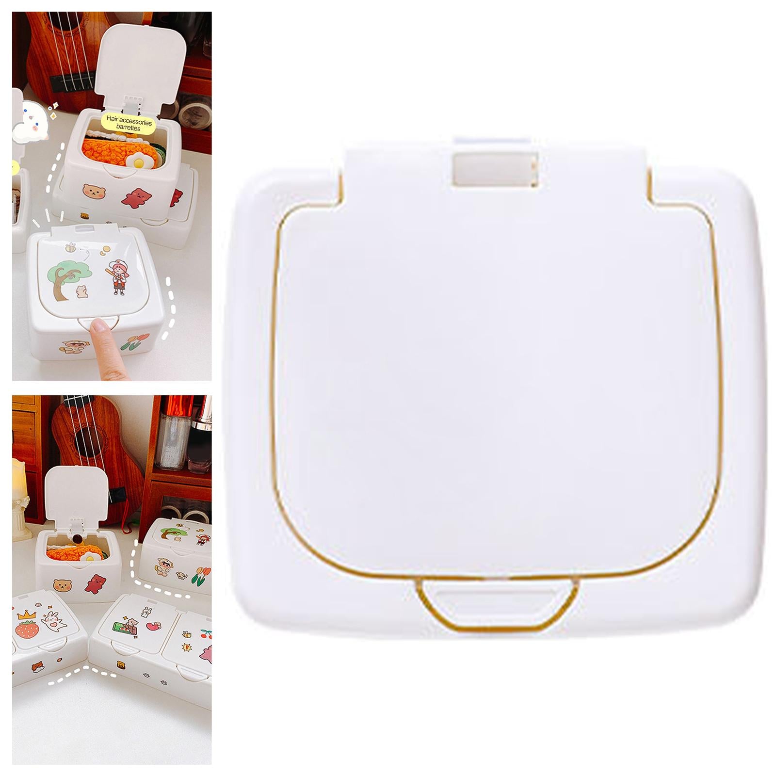 Countertop Storage Box Small Items Storage Container Gifts Single
