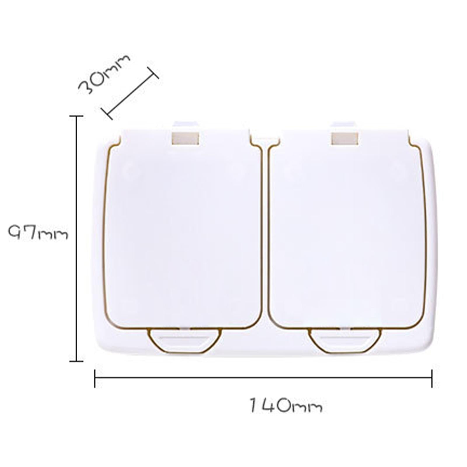 Countertop Storage Box Small Items Storage Container Gifts Double