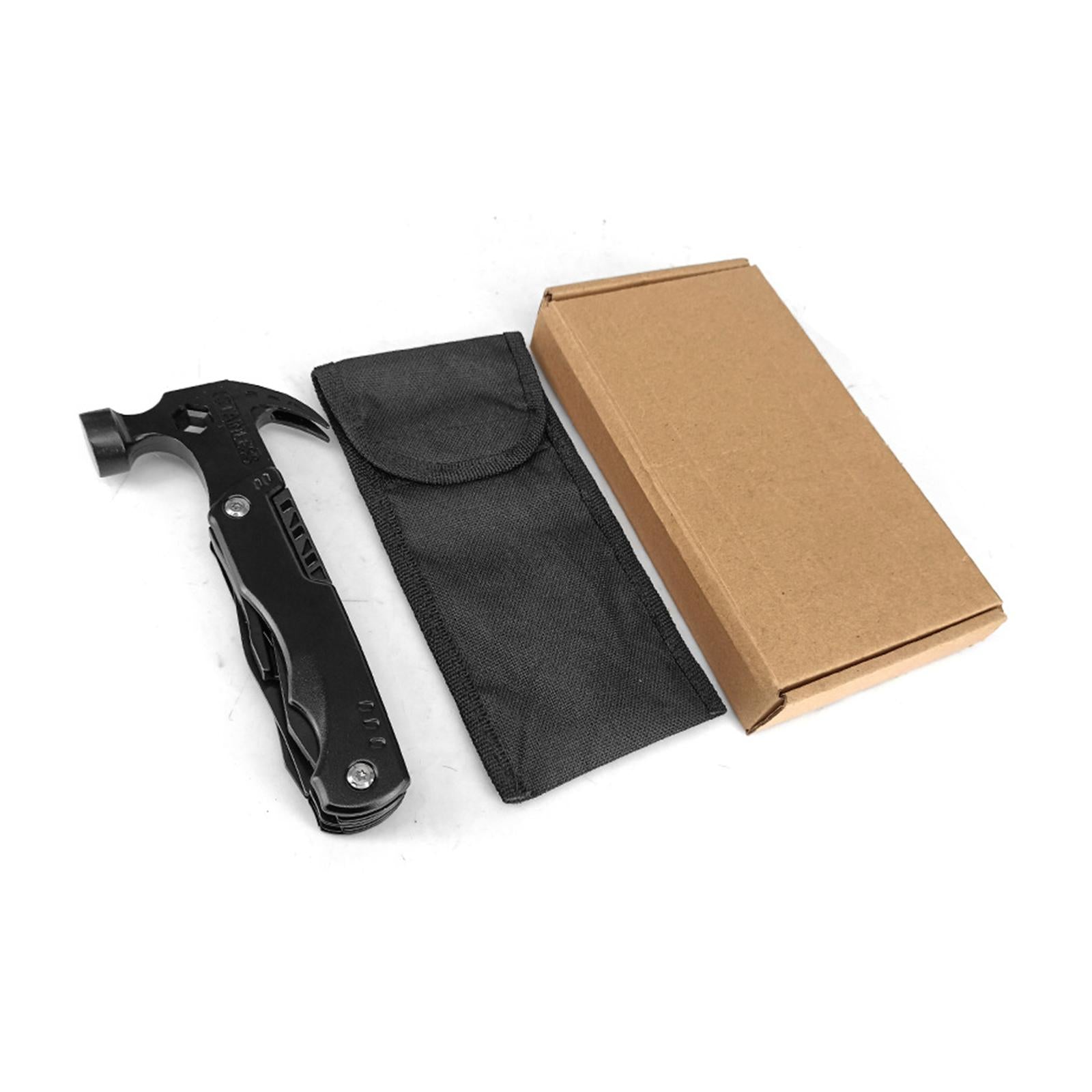 Folding Claw Hammer Hand Tools Men Gifts for Emergency Car Repair