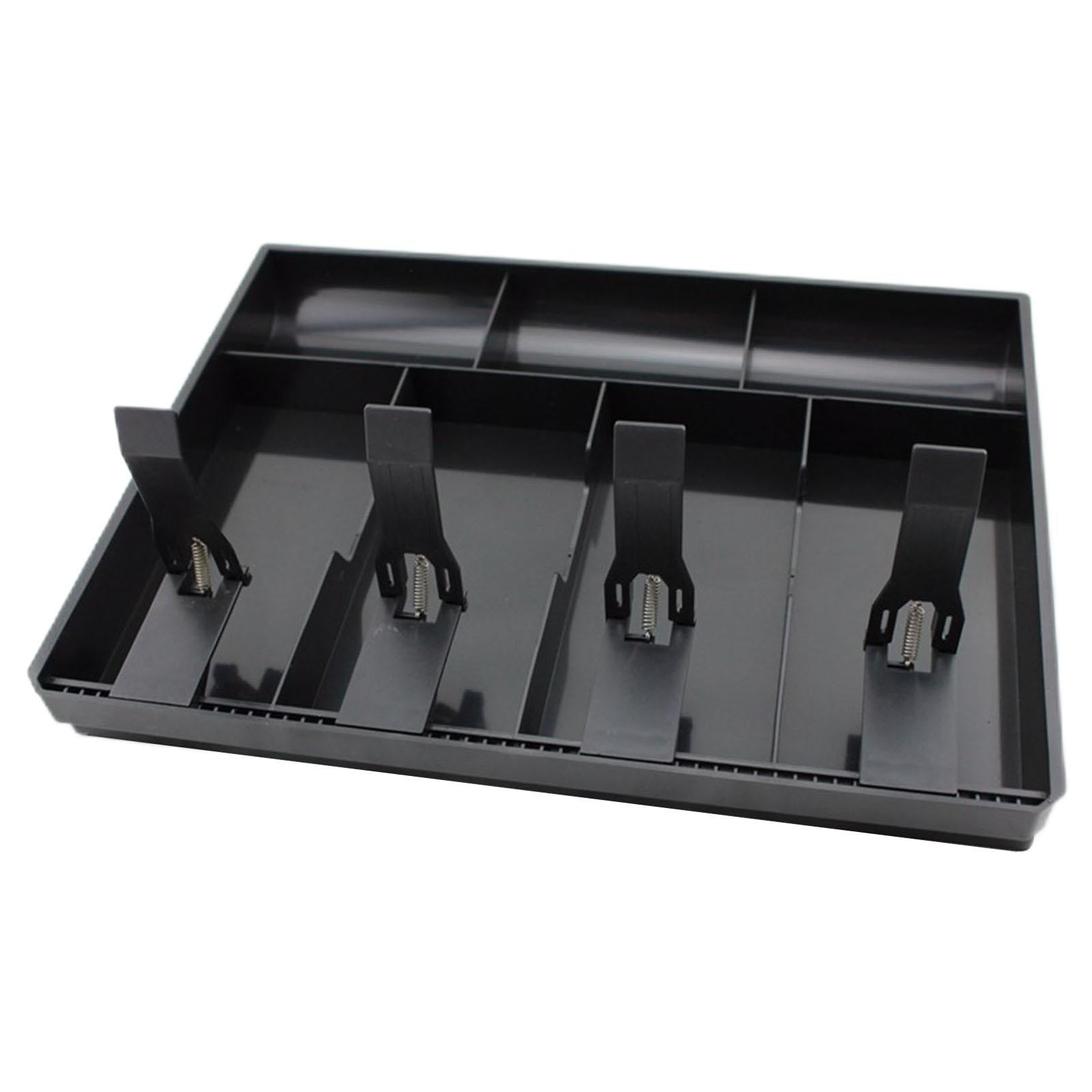 Cash Register Drawer Insert Tray with Clip for Supermarkets Shops Hotels