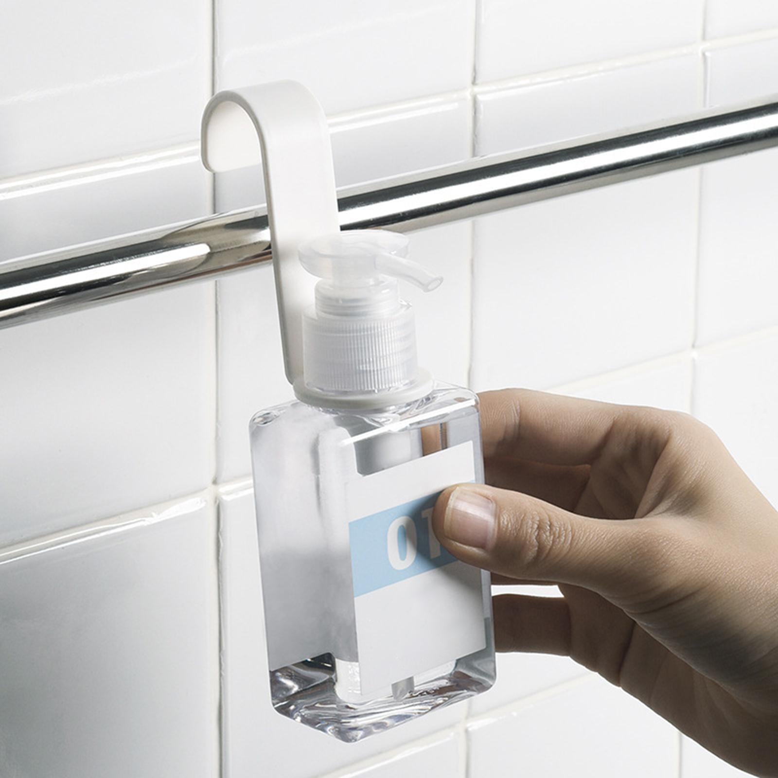 8 Pieces Shower Gel Bottle Holder Hand Soap Hanging for Bathroom Wall Toilet