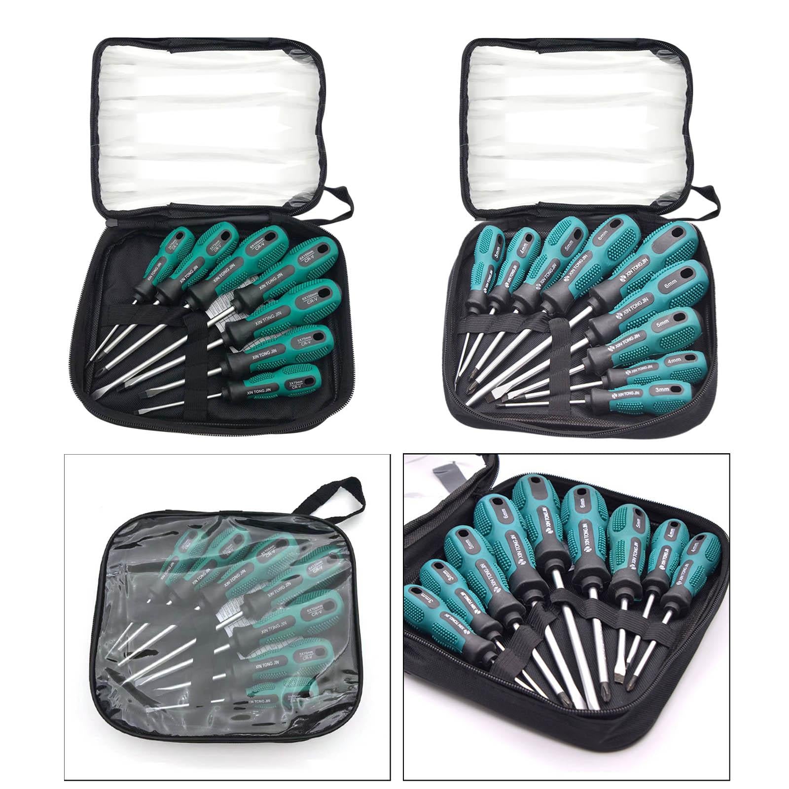 Multipurpose Hand Screwdriver Non Slip Handle for Bicycle Electricians 7pcs