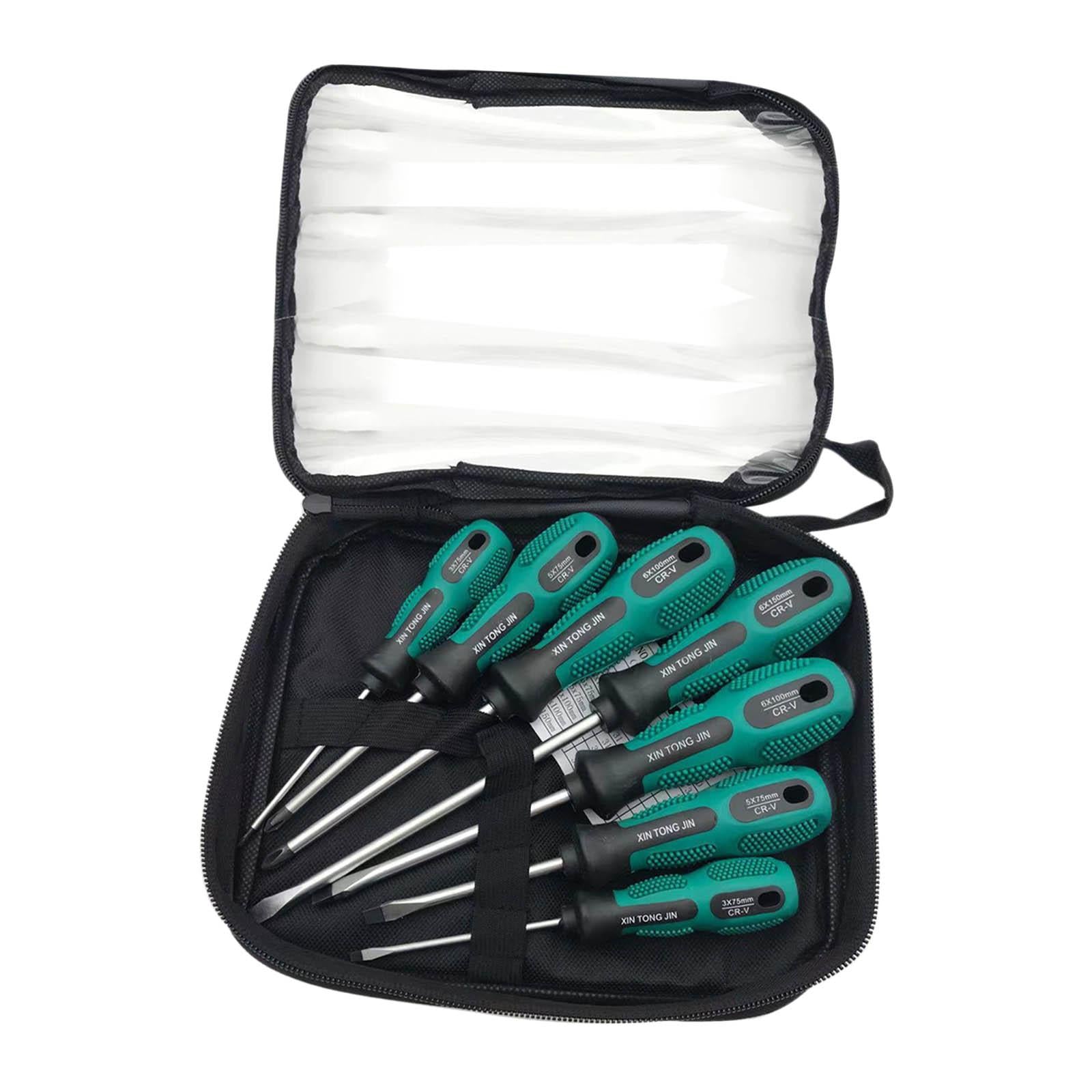 Multipurpose Hand Screwdriver Non Slip Handle for Bicycle Electricians 7pcs