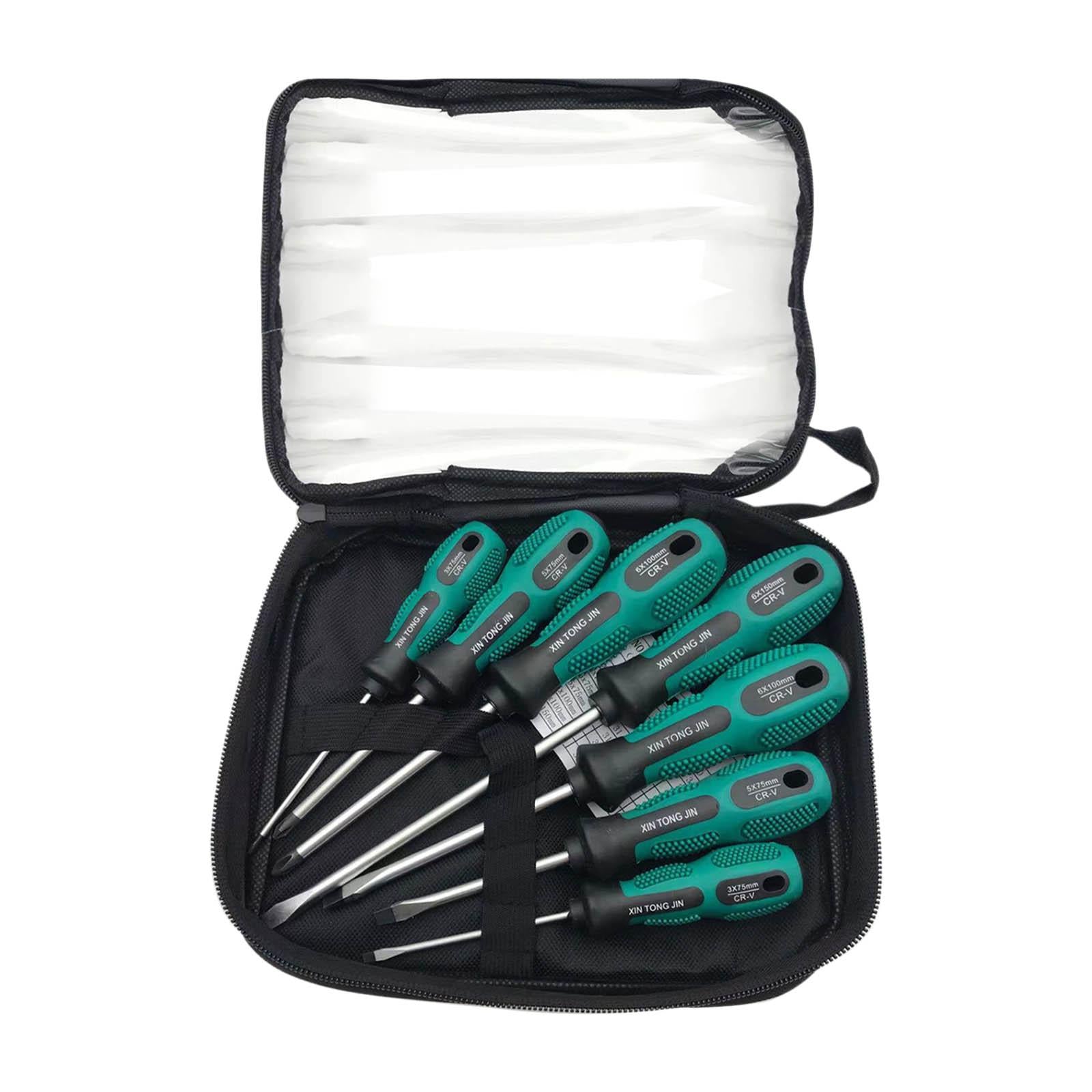 Multipurpose Hand Screwdriver Non Slip Handle for Bicycle Electricians 7pcs