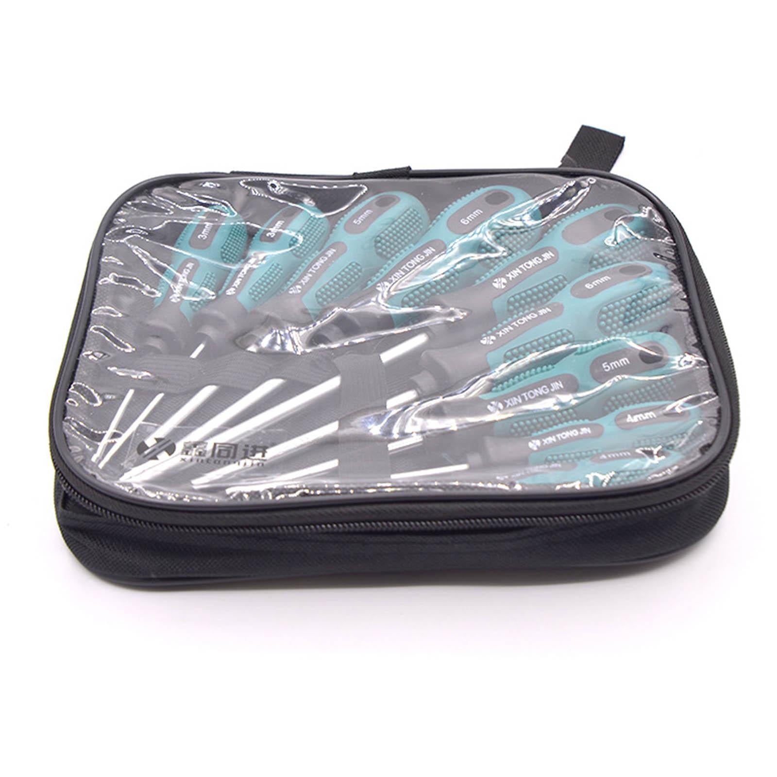 Multipurpose Hand Screwdriver Non Slip Handle for Bicycle Electricians 9pcs