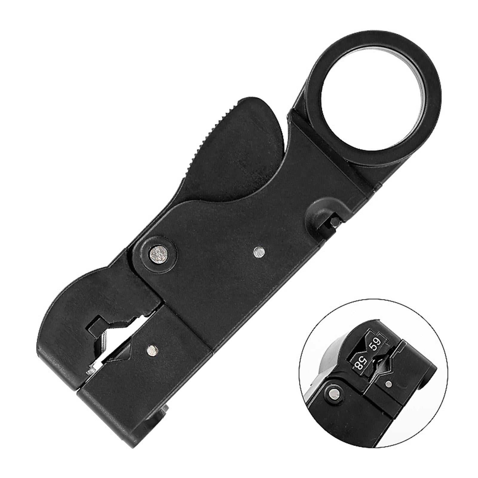 Adjustable Coaxial Cable Stripper Stripping Tool Wire Stripper for RG62 RG4C
