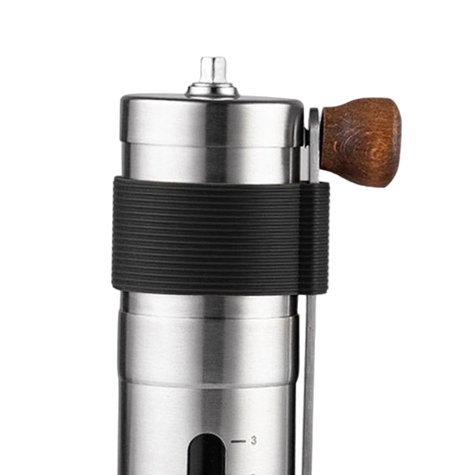 Manual Coffee Grinder Stainless Steel Ceramic Burr Hand Crank Grinder