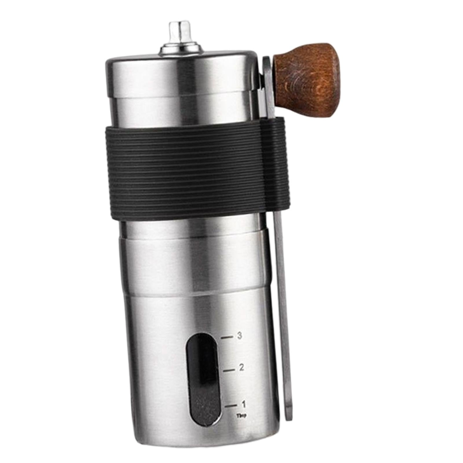 Manual Coffee Grinder Stainless Steel Ceramic Burr Hand Crank Grinder