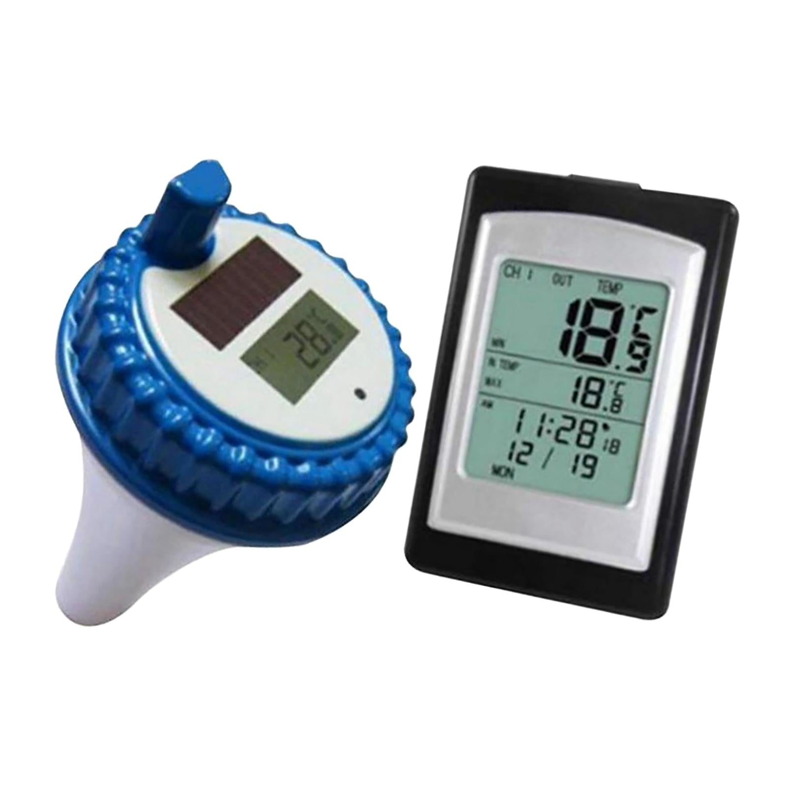 Solar Digital Floating Pool Thermometer Easy Read for Swimming Pool