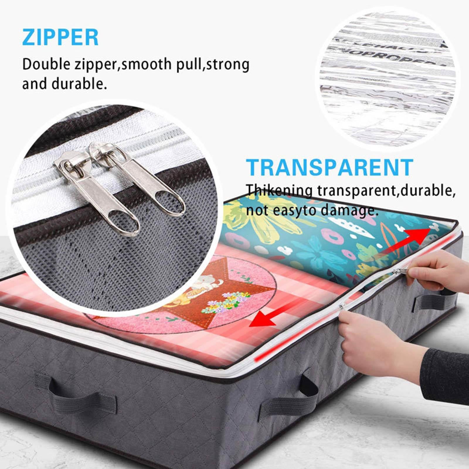 Household Breathable Bedding Clothing Under Bed Storage Bag