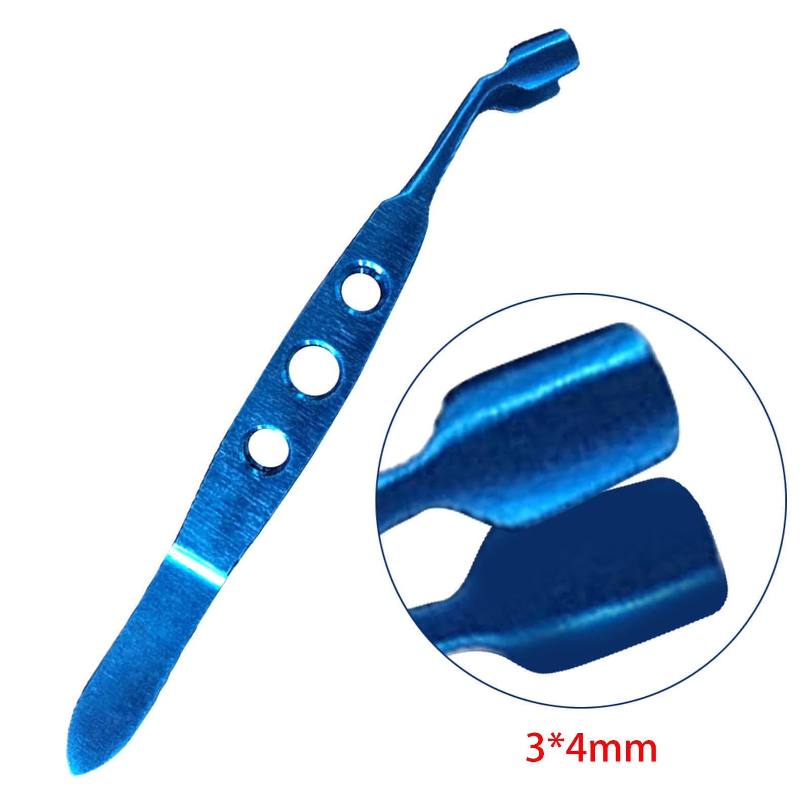 Gland Massage Tweezer Meibomian Flap Eyelid Ophthalmic Instrument Palpebral 3x4mm