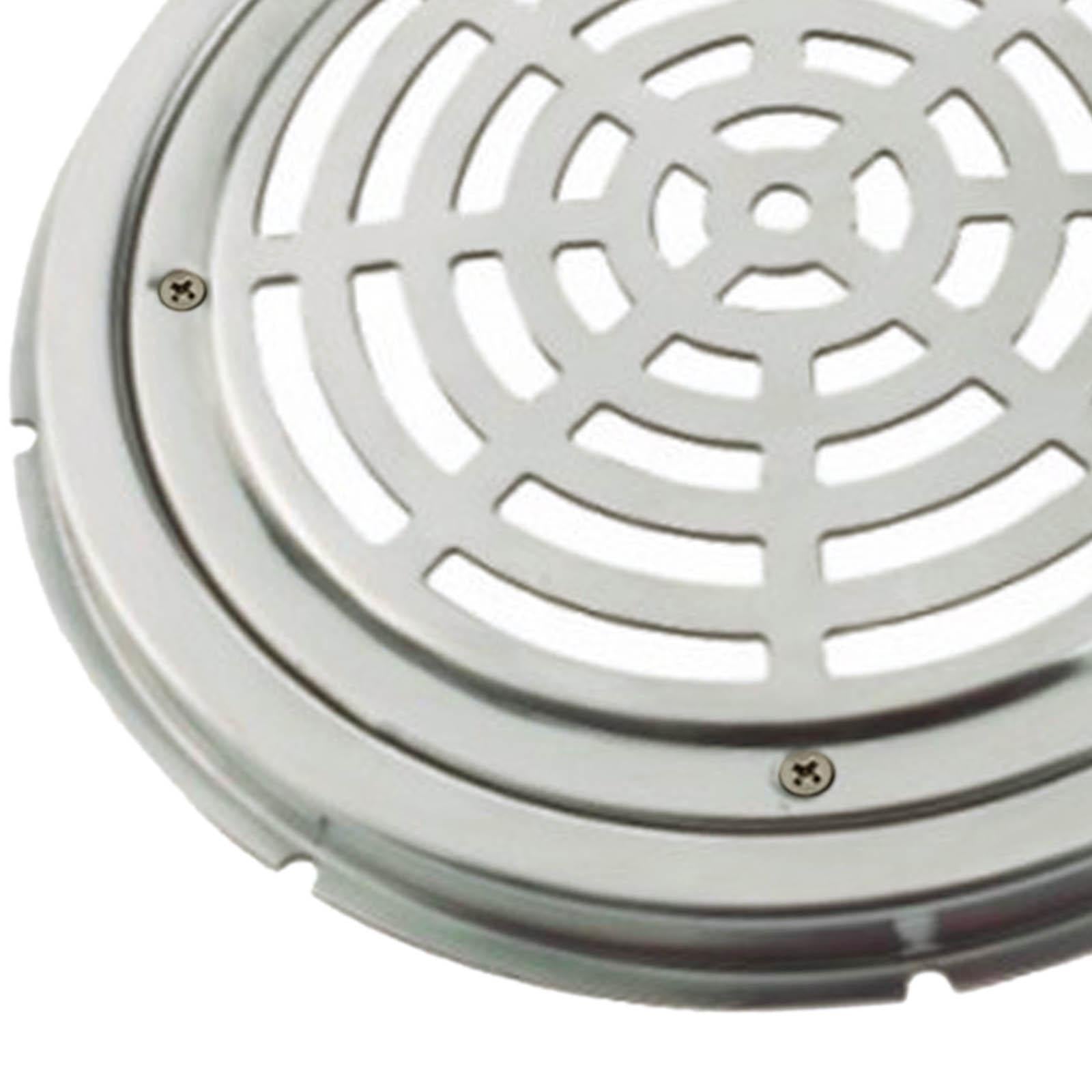 Pool Main Drain Cover Stainless Steel Fittings for in Ground Swimming Pools