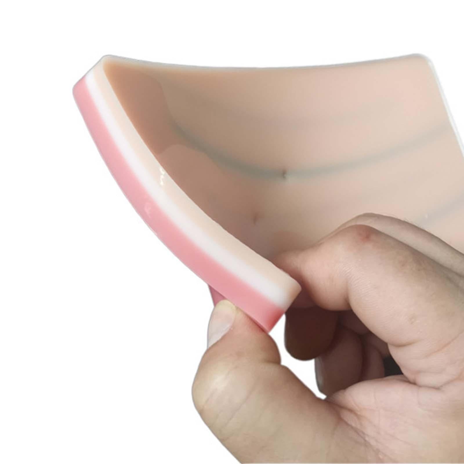 Human Skin Pad Injection Training Suture Pad 3 Skin Layers for Student