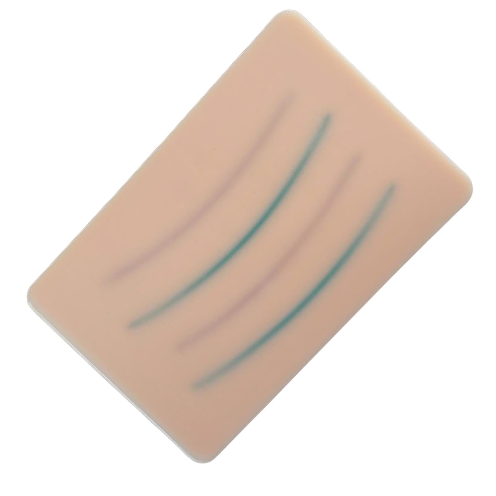 Human Skin Pad Injection Training Suture Pad 3 Skin Layers for Student