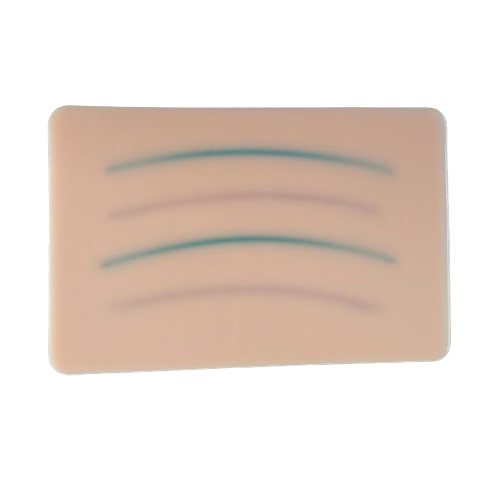 Human Skin Pad Injection Training Suture Pad 3 Skin Layers for Student