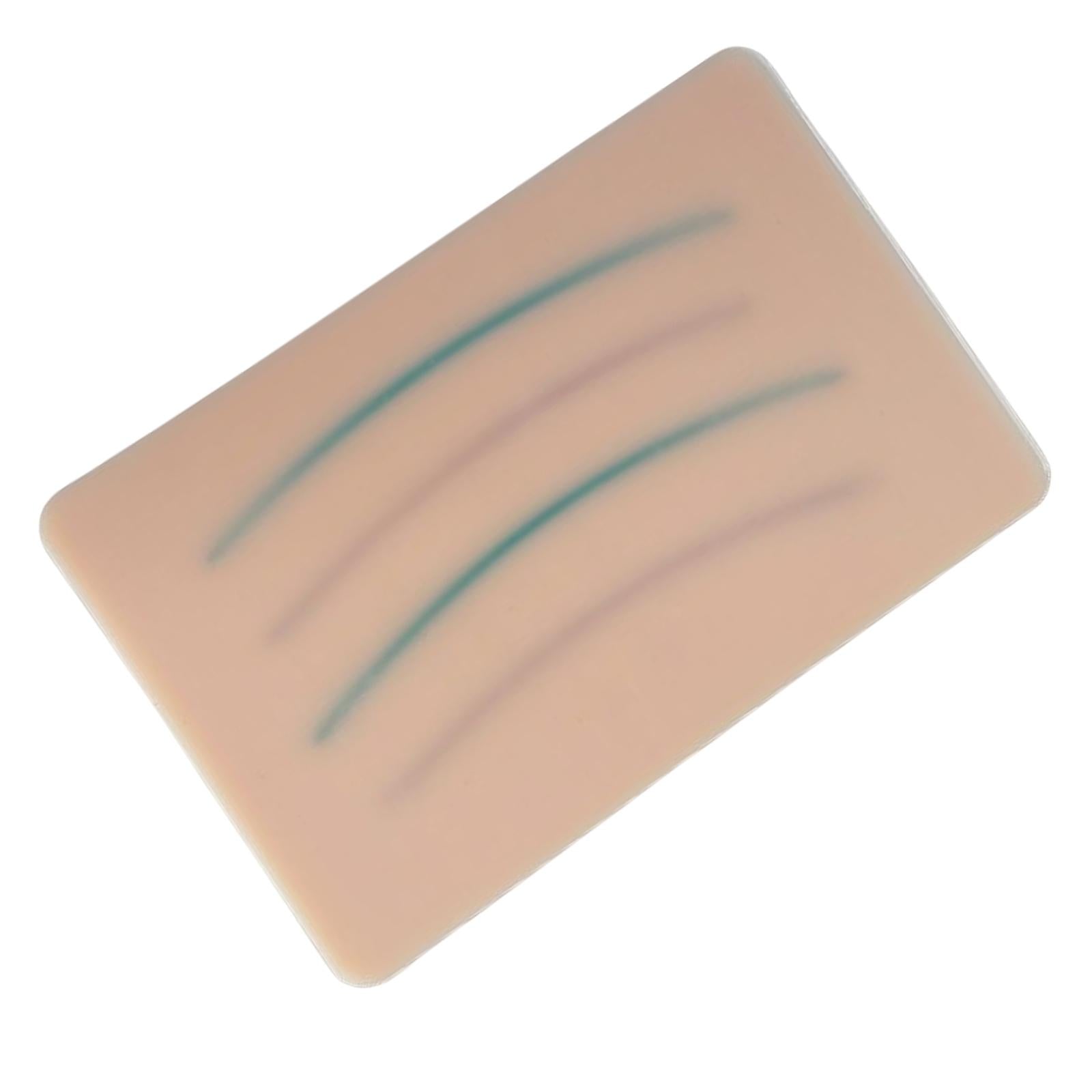 Human Skin Pad Injection Training Suture Pad 3 Skin Layers for Student