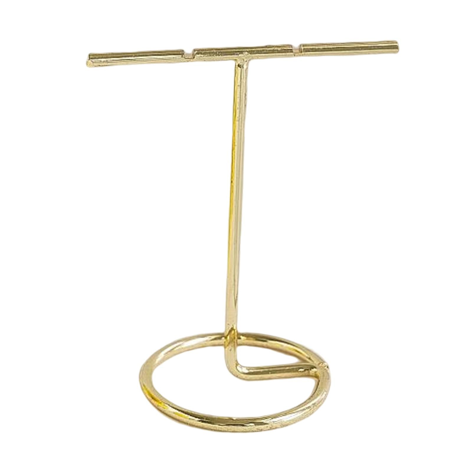 Metal Stud Earring Display Holder Earring Shelf Rack for Tradeshow 8x4cm