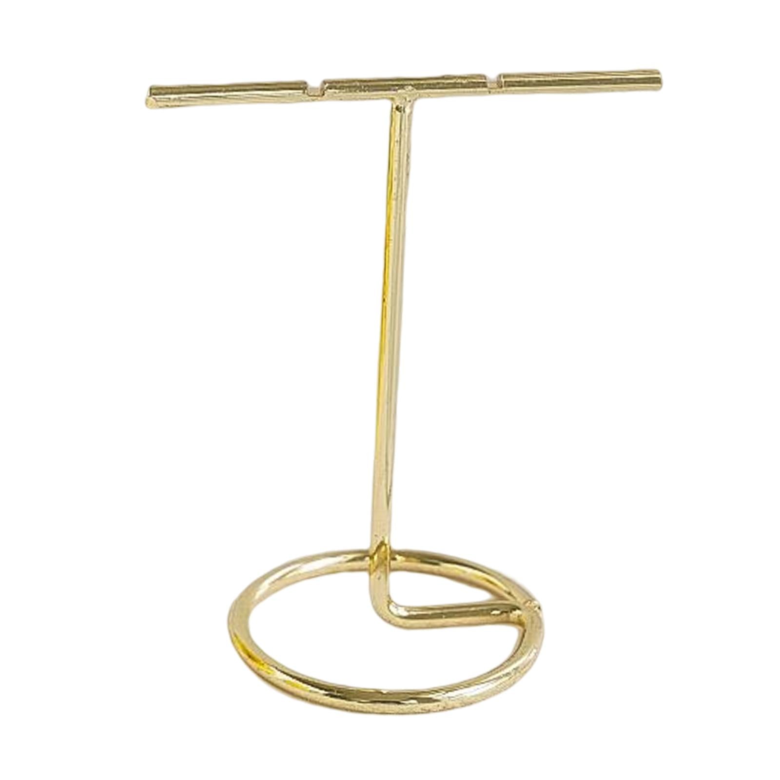 Metal Stud Earring Display Holder Earring Shelf Rack for Tradeshow 8x4cm