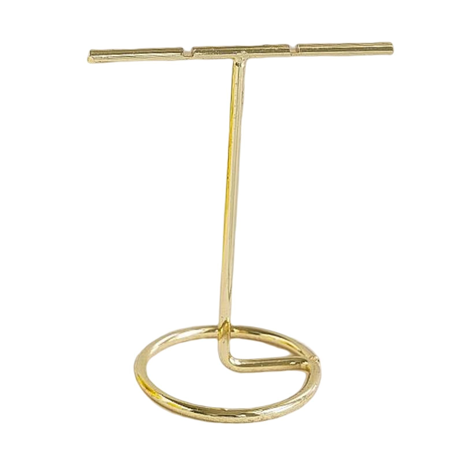 Metal Stud Earring Display Holder Earring Shelf Rack for Tradeshow 8x4cm