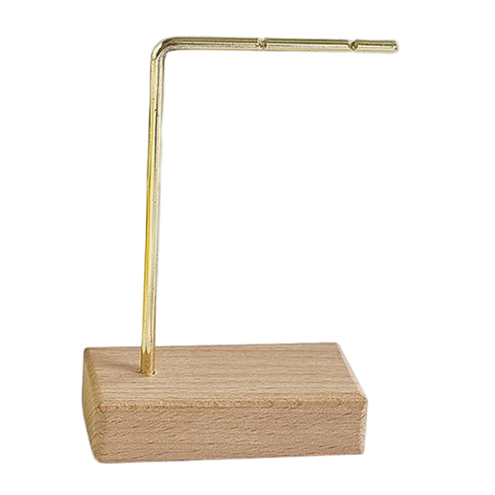 Metal Stud Earring Display Holder Earring Shelf Rack for Tradeshow 9x6cm