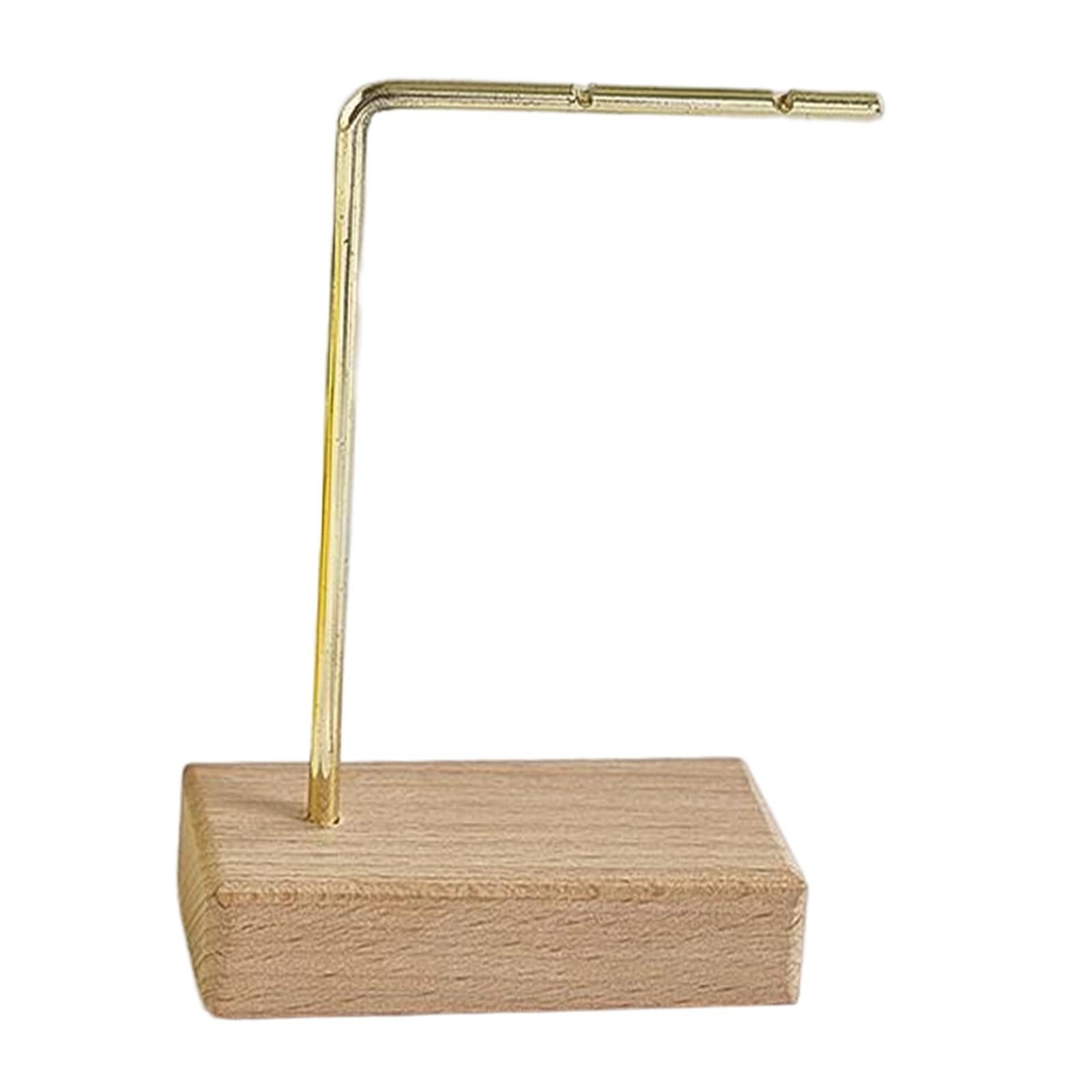 Metal Stud Earring Display Holder Earring Shelf Rack for Tradeshow 9x6cm